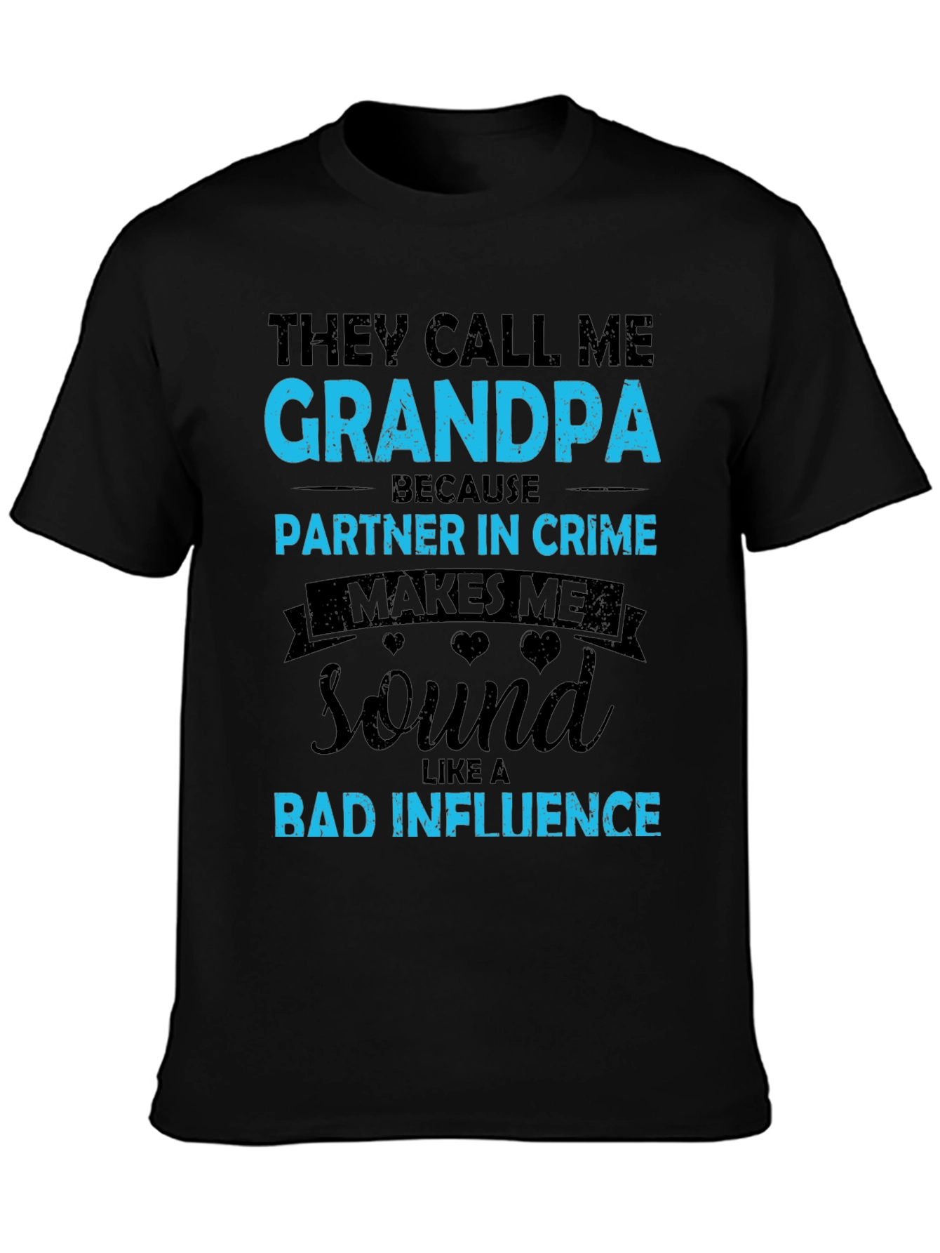 Funny Grandpa T-Shirt - Partner in Crime Tee