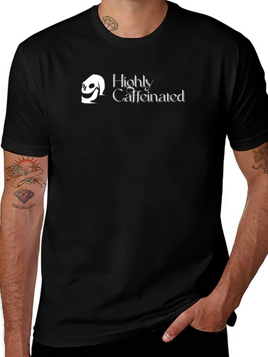 Highly Caffeinated Black T-Shirt