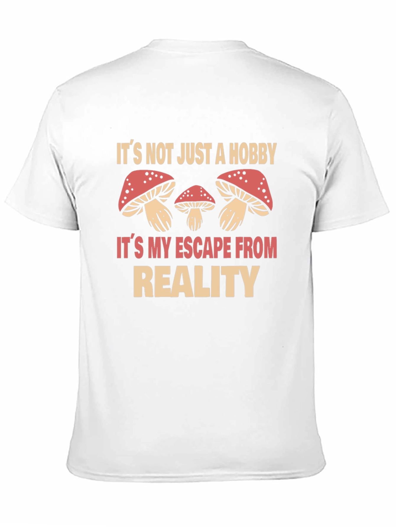 Mushroom Escape Reality Graphic T-Shirt