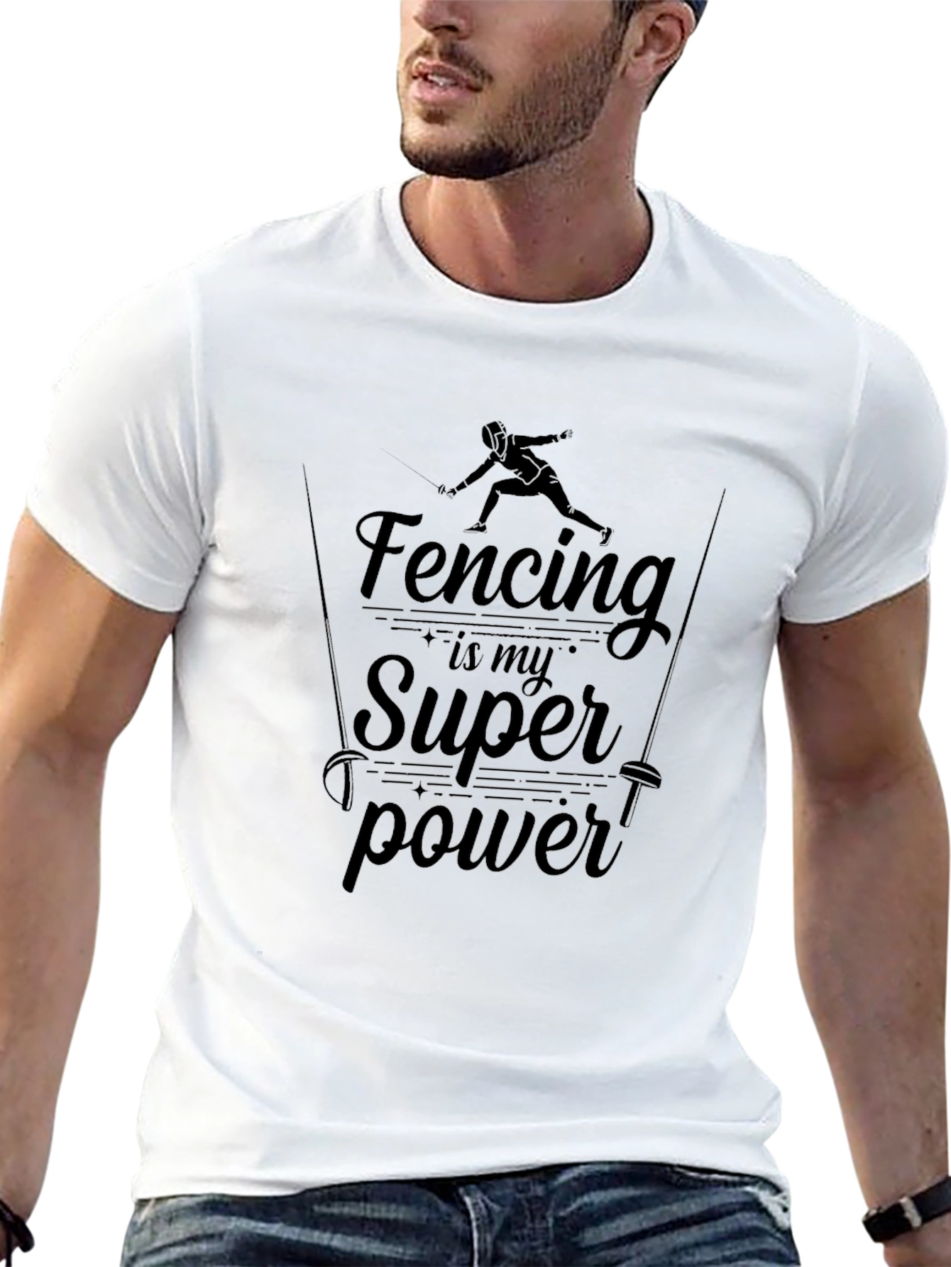 Fencing is My Superpower T-Shirt