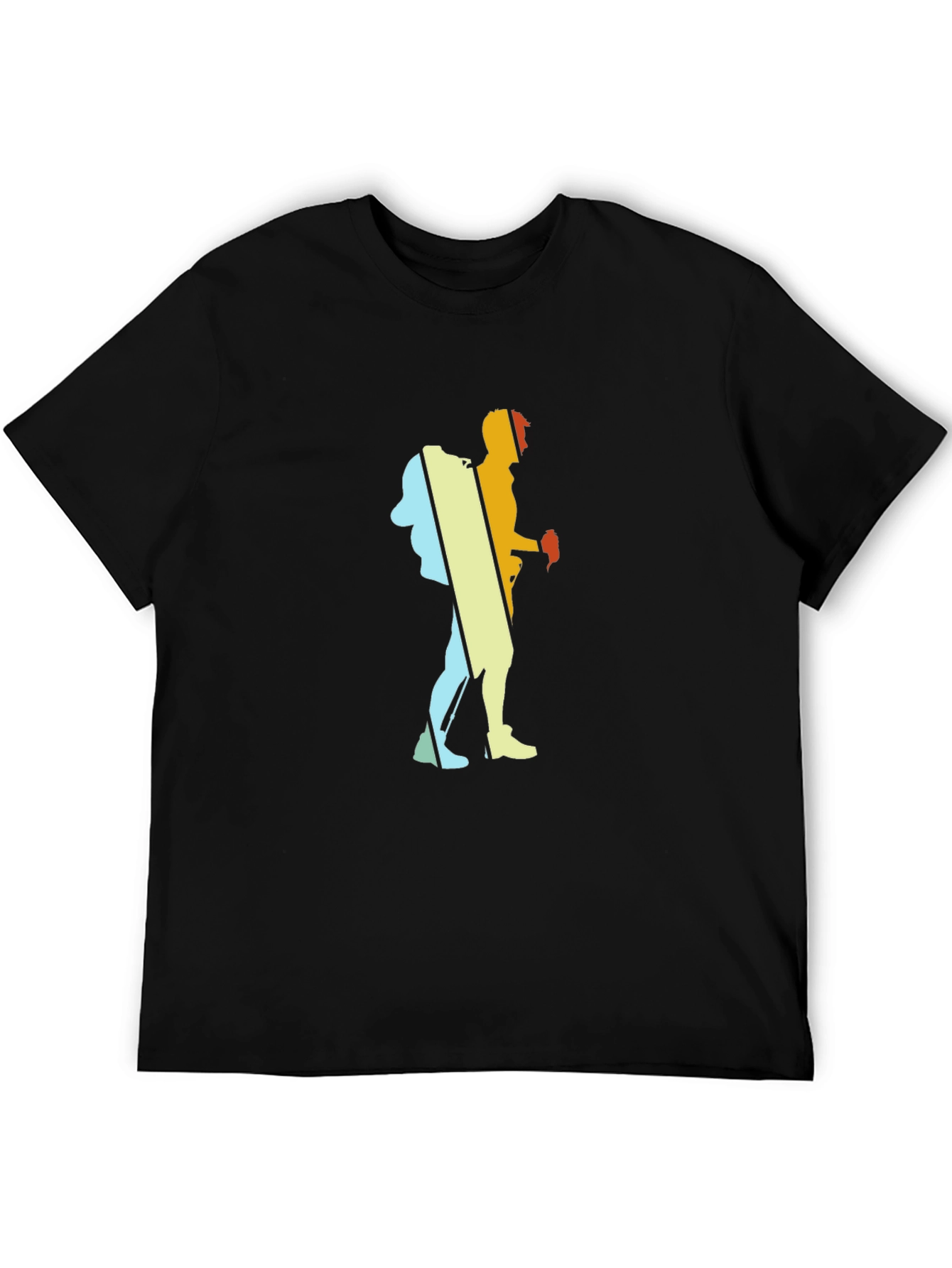 Hiker Silhouette Graphic Tee
