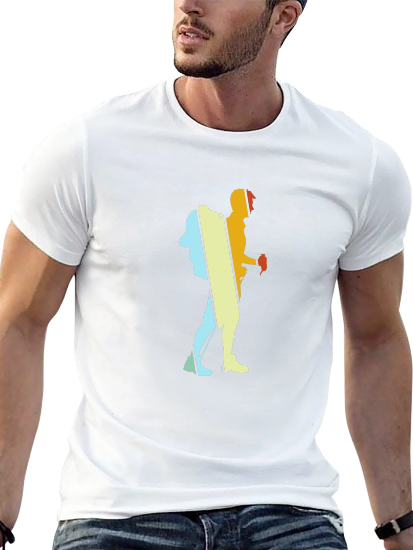 Hiker Silhouette Graphic Tee