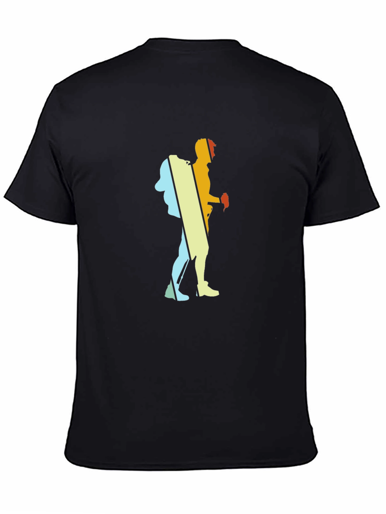 Hiker Silhouette Graphic Tee