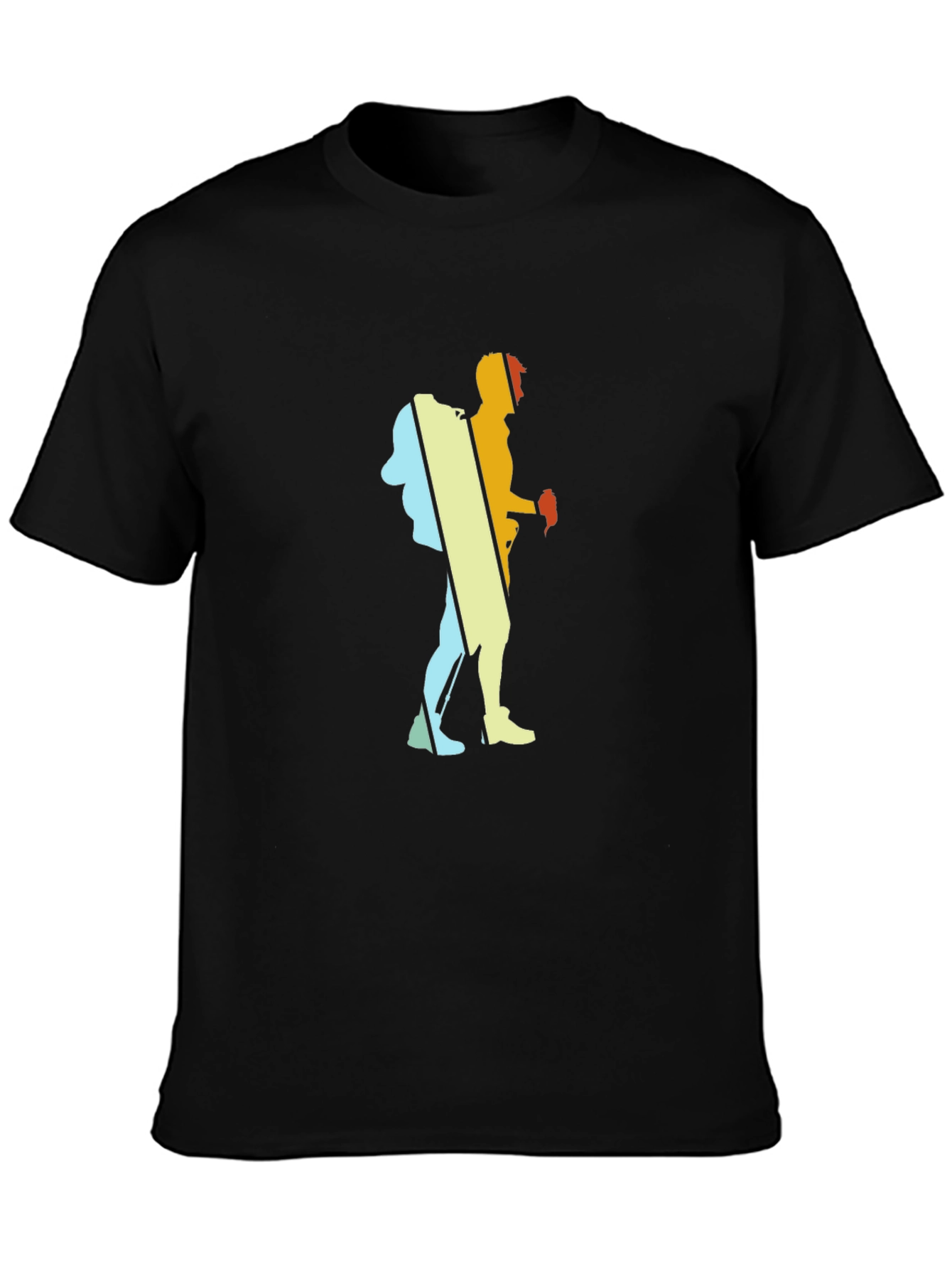 Hiker Silhouette Graphic Tee