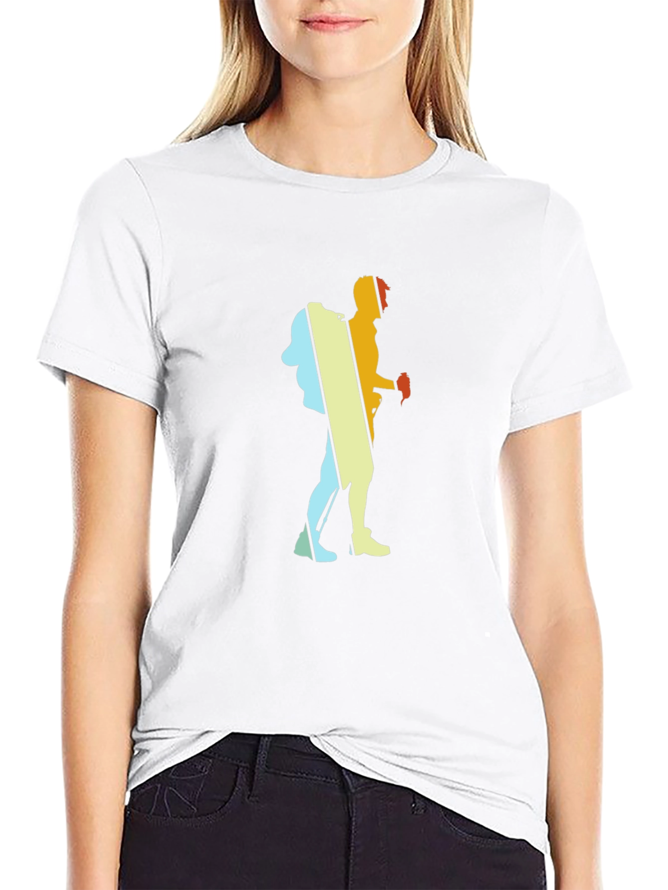 Hiker Silhouette Graphic Tee