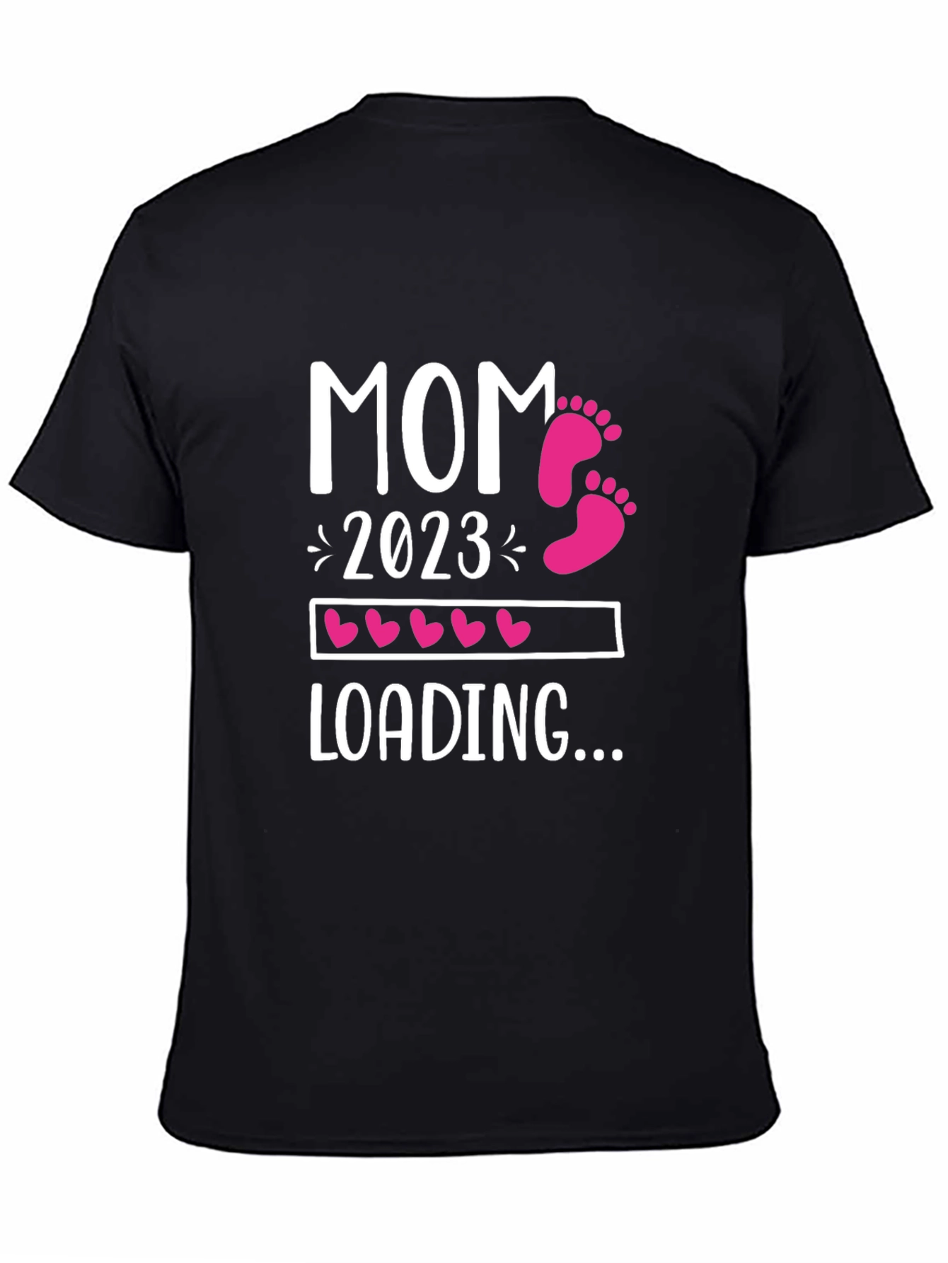 Mom 2023 Loading T-Shirt - Expecting New Mom Tee