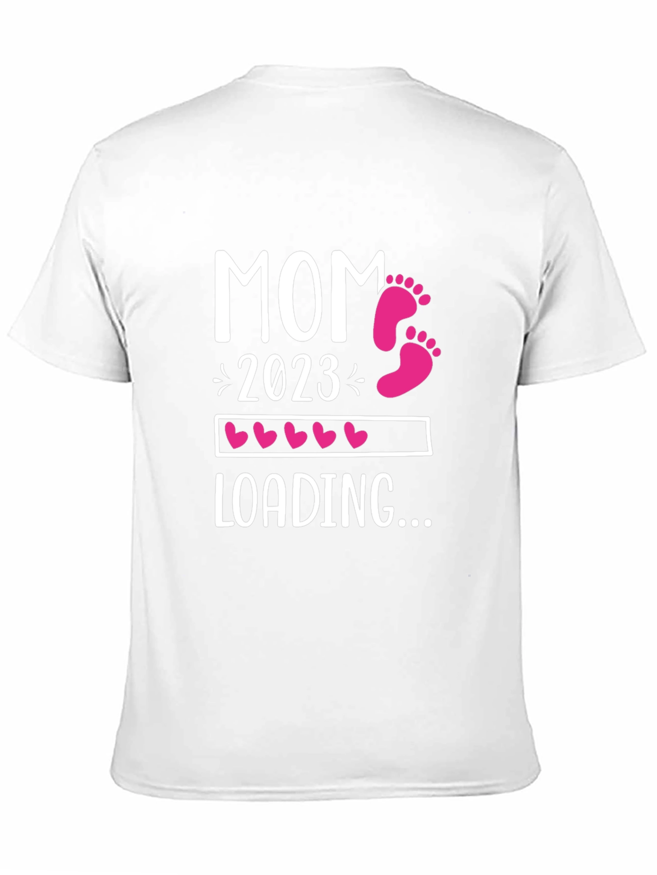 Mom 2023 Loading T-Shirt - Expecting New Mom Tee