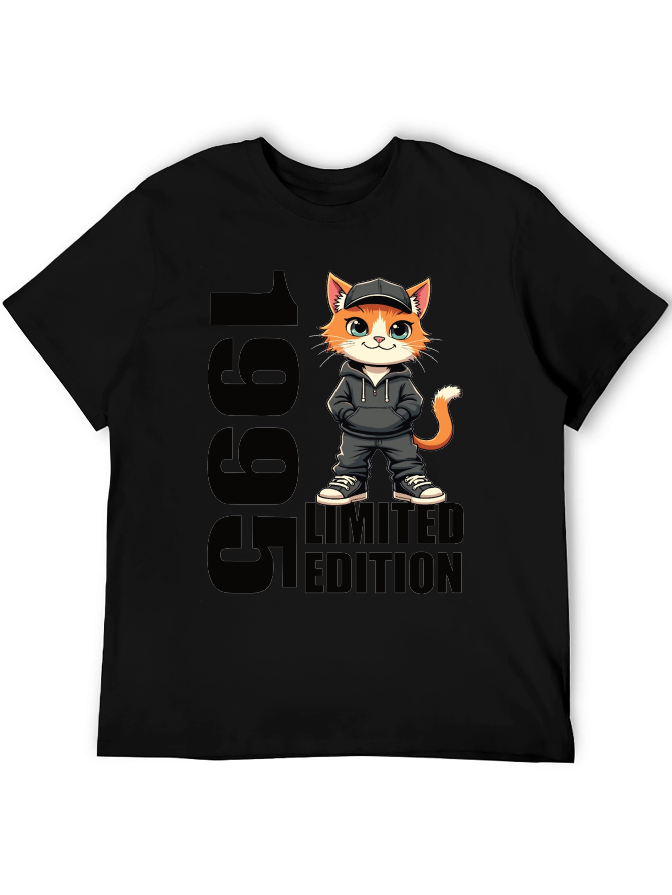 Cool Cat 1995 Limited Edition Black T-Shirt