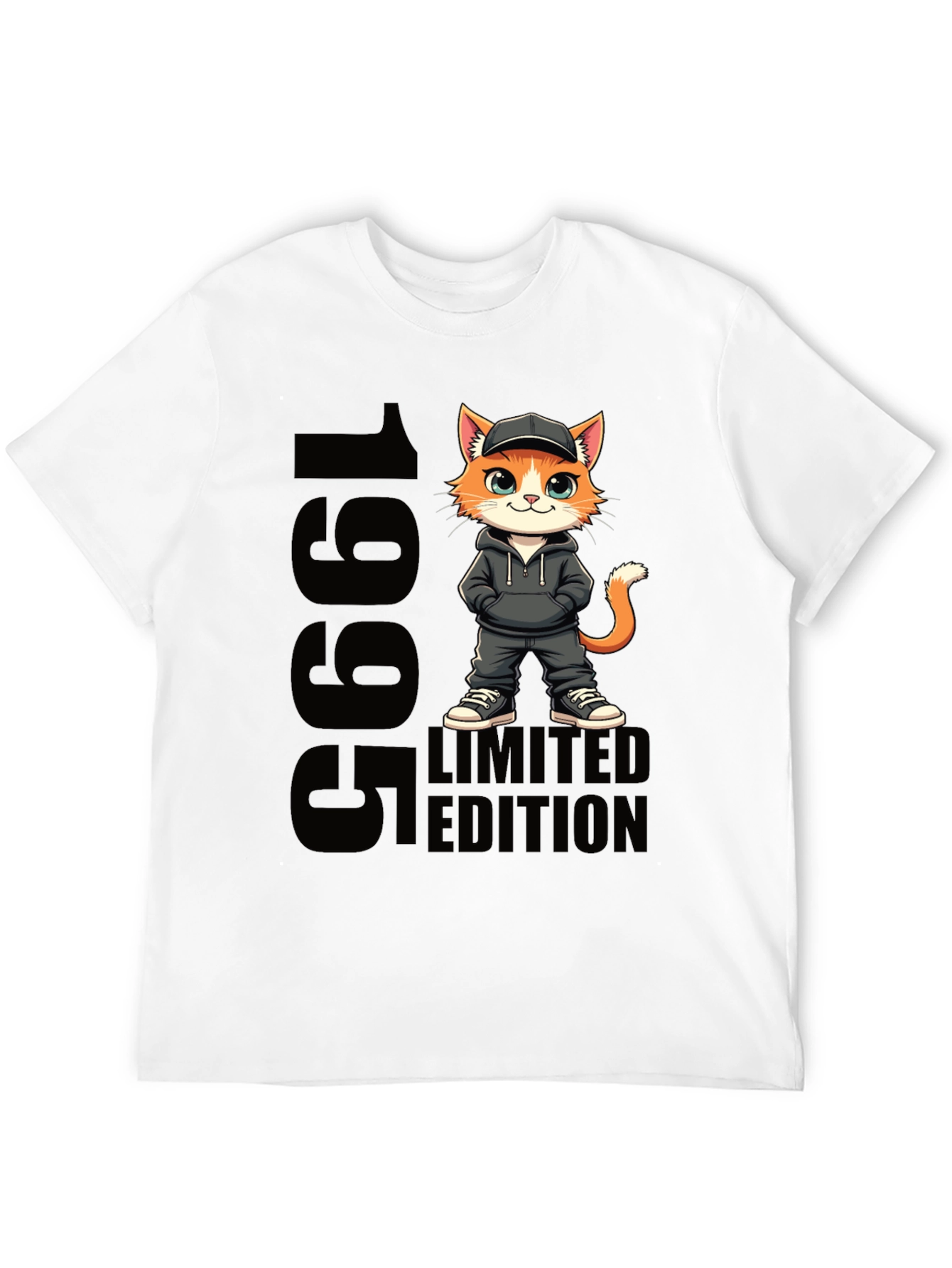 Cool Cat 1995 Limited Edition Black T-Shirt