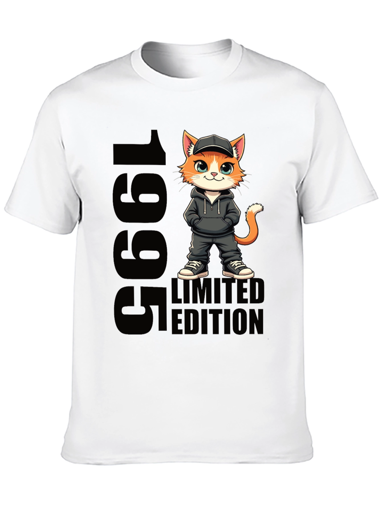Cool Cat 1995 Limited Edition Black T-Shirt
