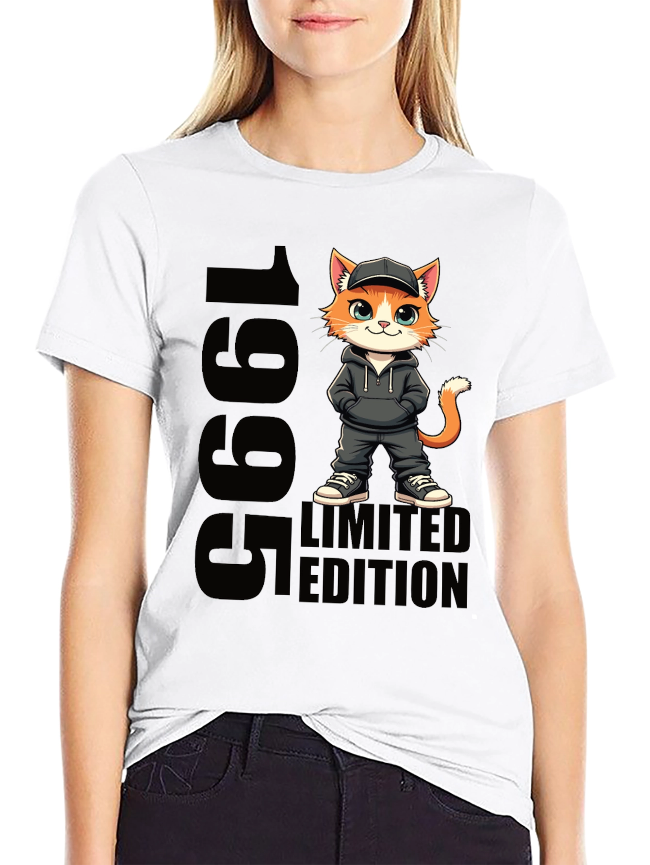 Cool Cat 1995 Limited Edition Black T-Shirt