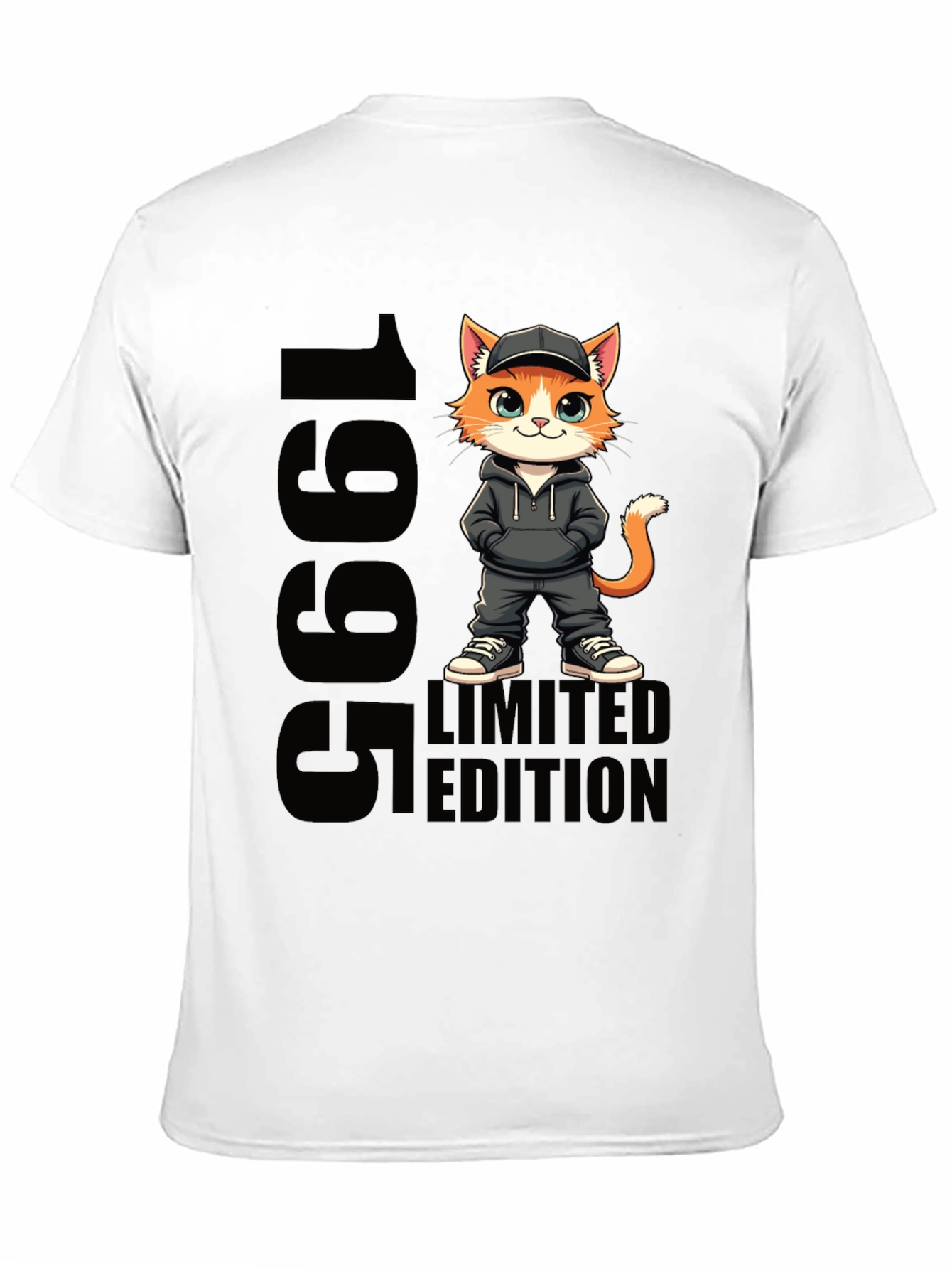 Cool Cat 1995 Limited Edition Black T-Shirt