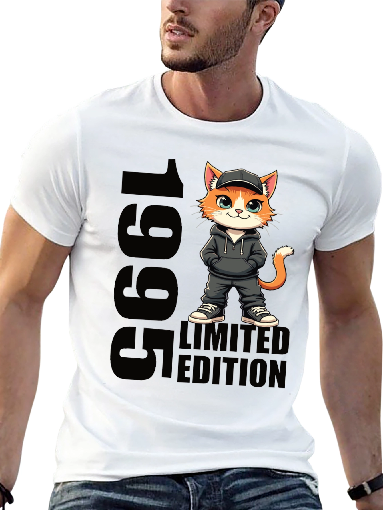 Cool Cat 1995 Limited Edition Black T-Shirt