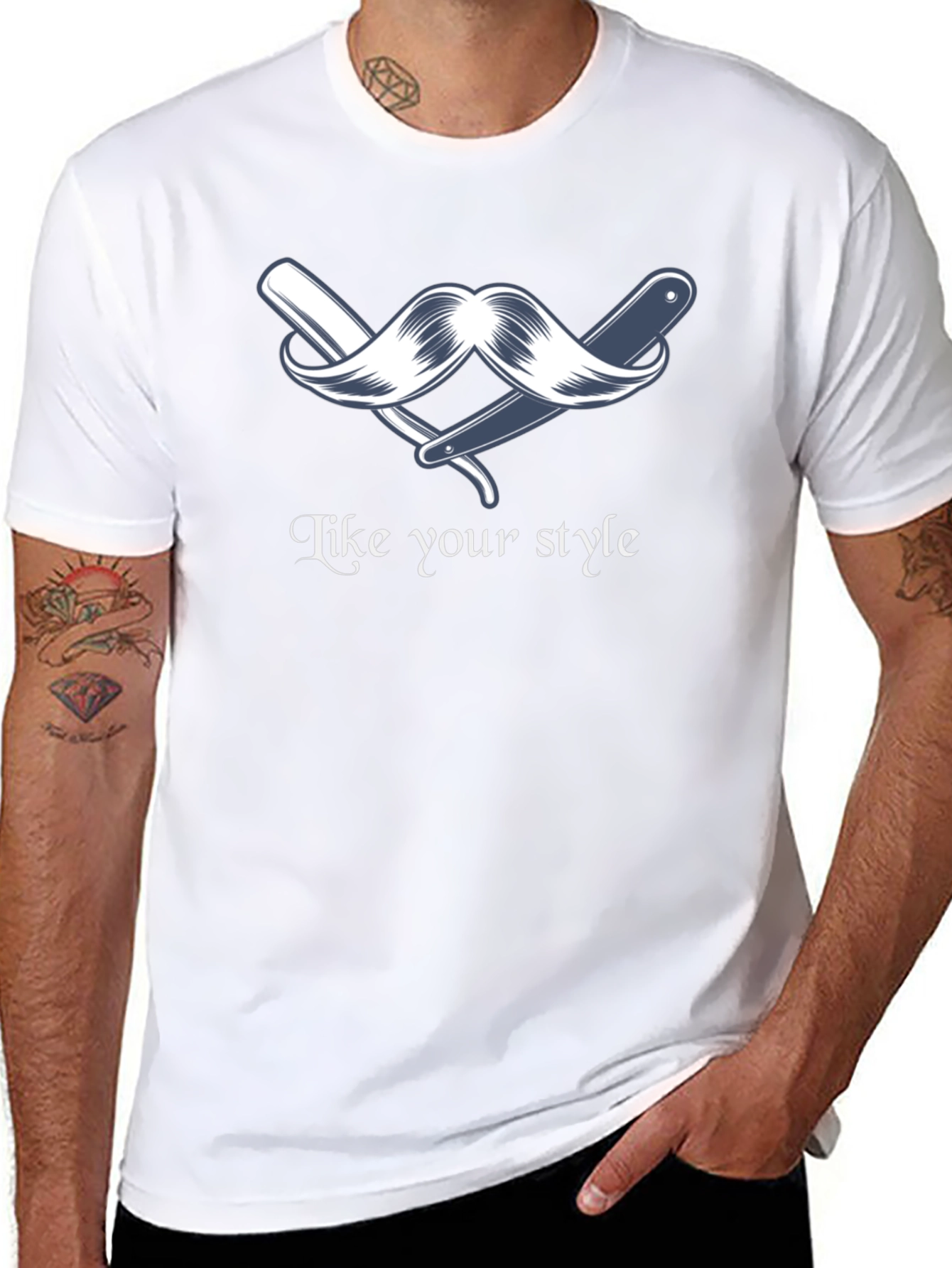 Like Your Style Black T-Shirt