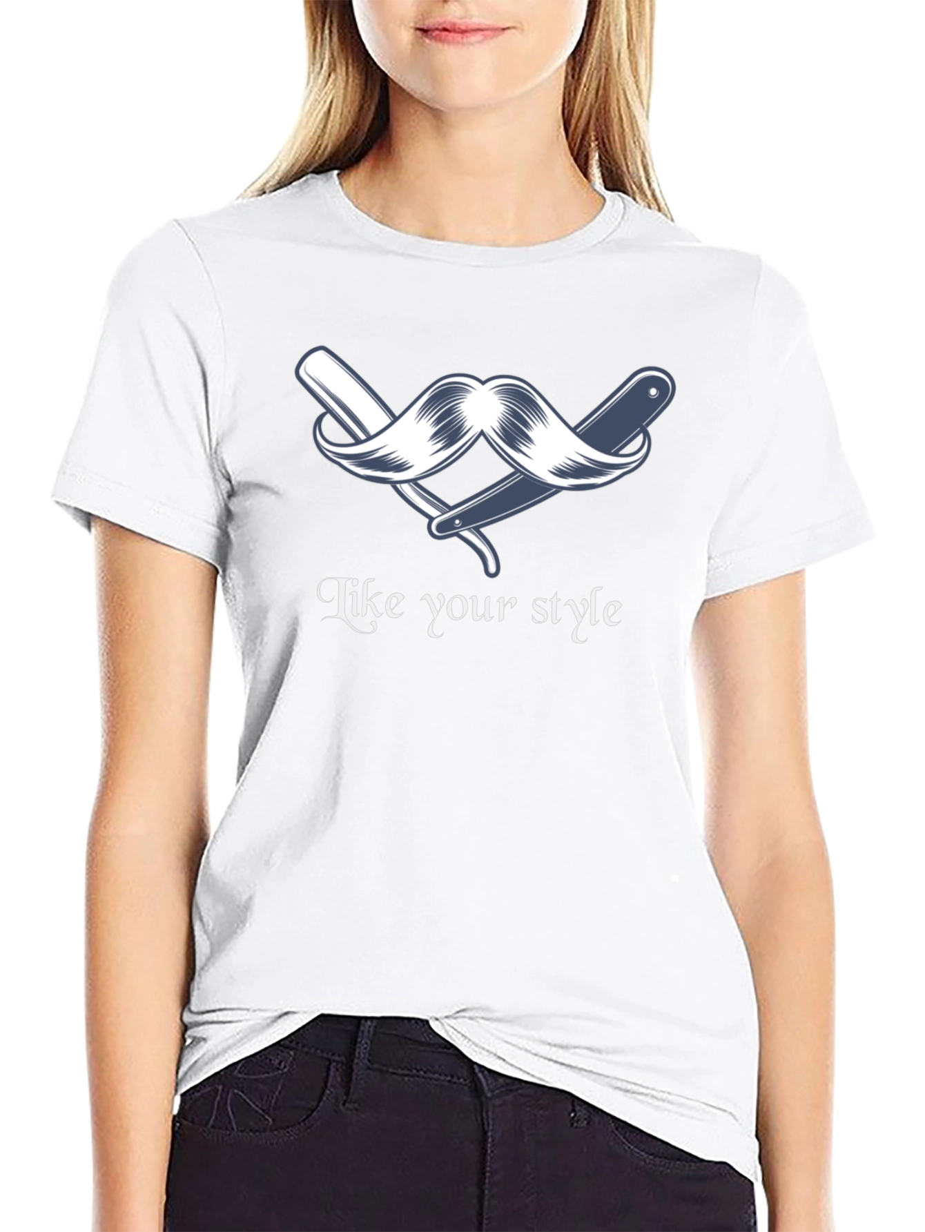 Like Your Style Black T-Shirt
