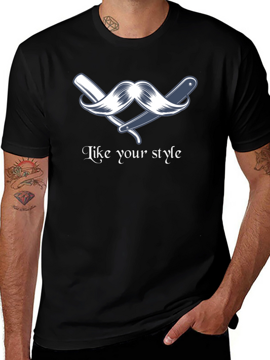 Like Your Style Black T-Shirt