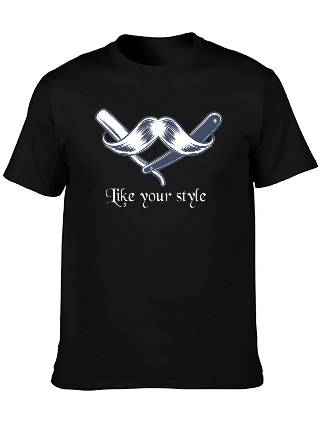Like Your Style Black T-Shirt