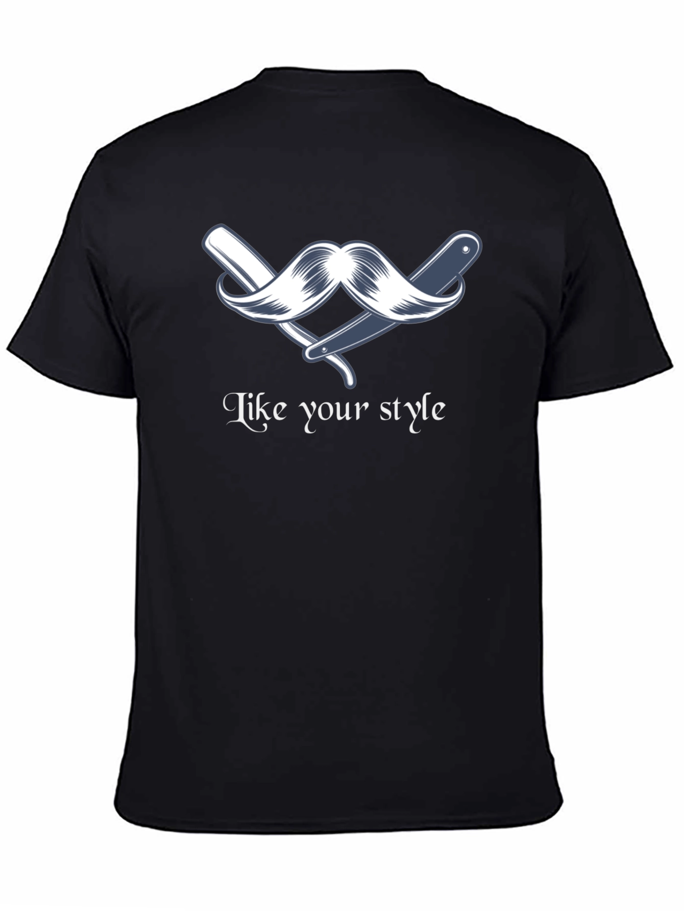 Like Your Style Black T-Shirt
