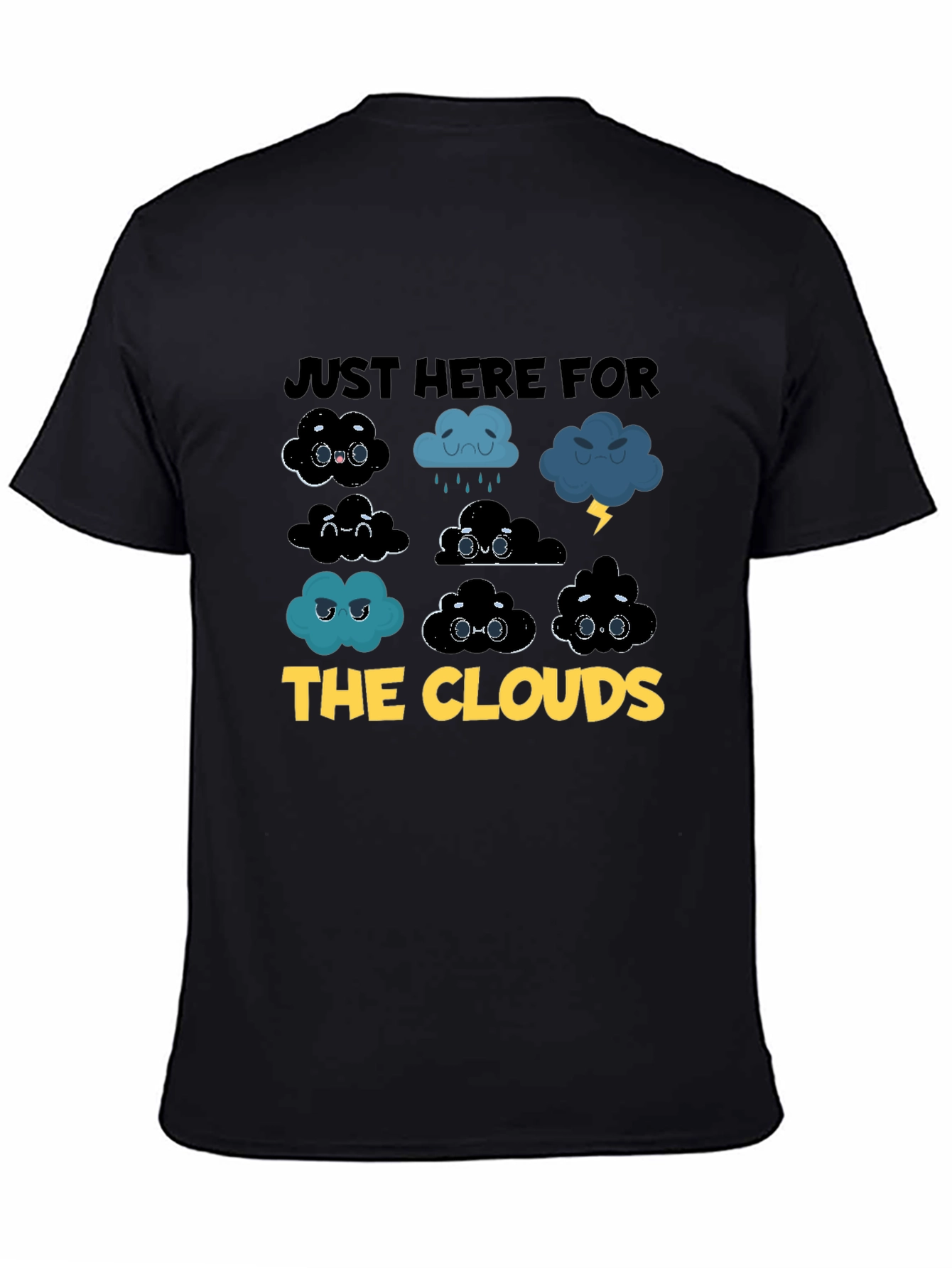 Just Here For The Clouds Graphic Tee