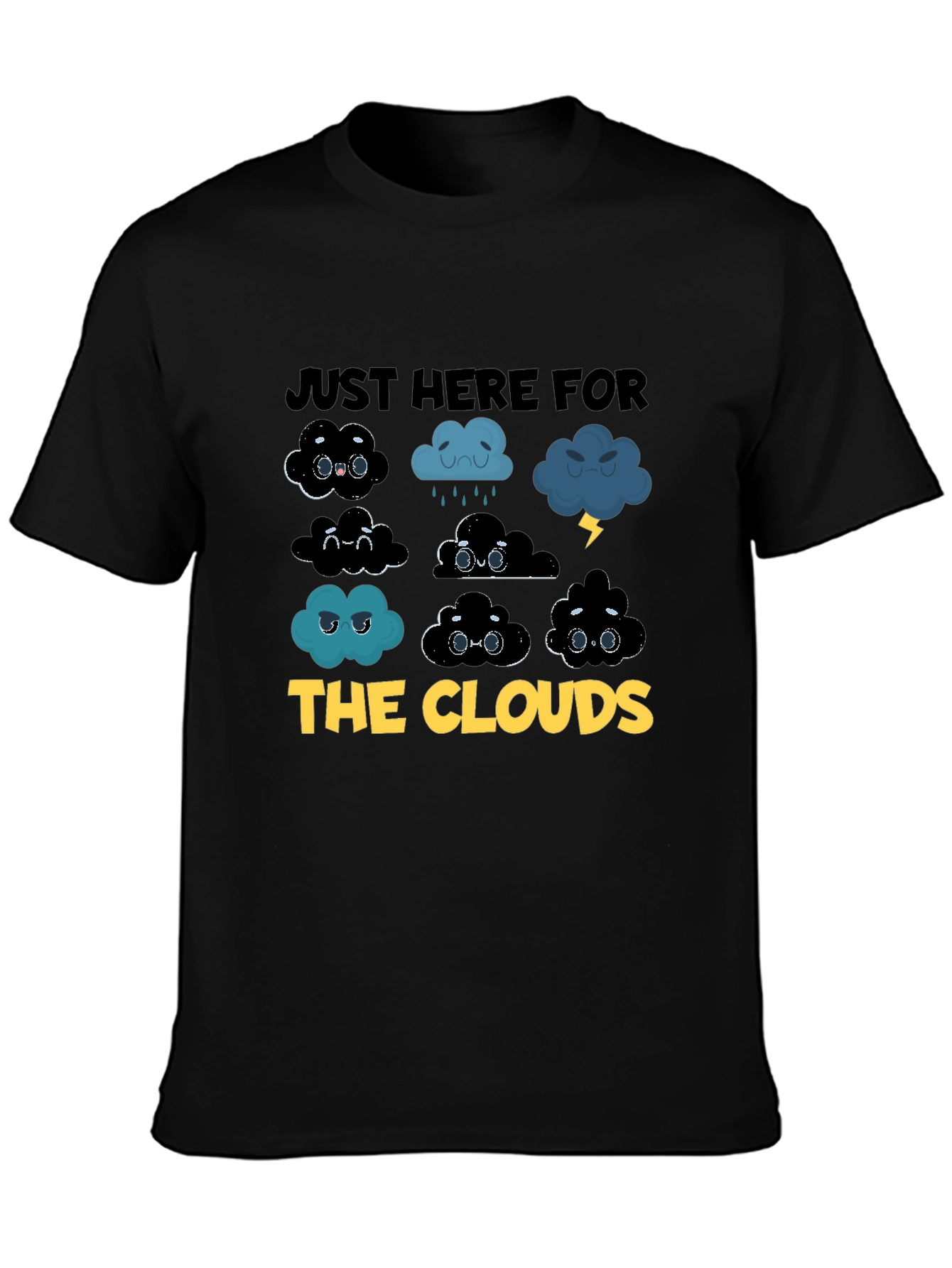 Just Here For The Clouds Graphic Tee