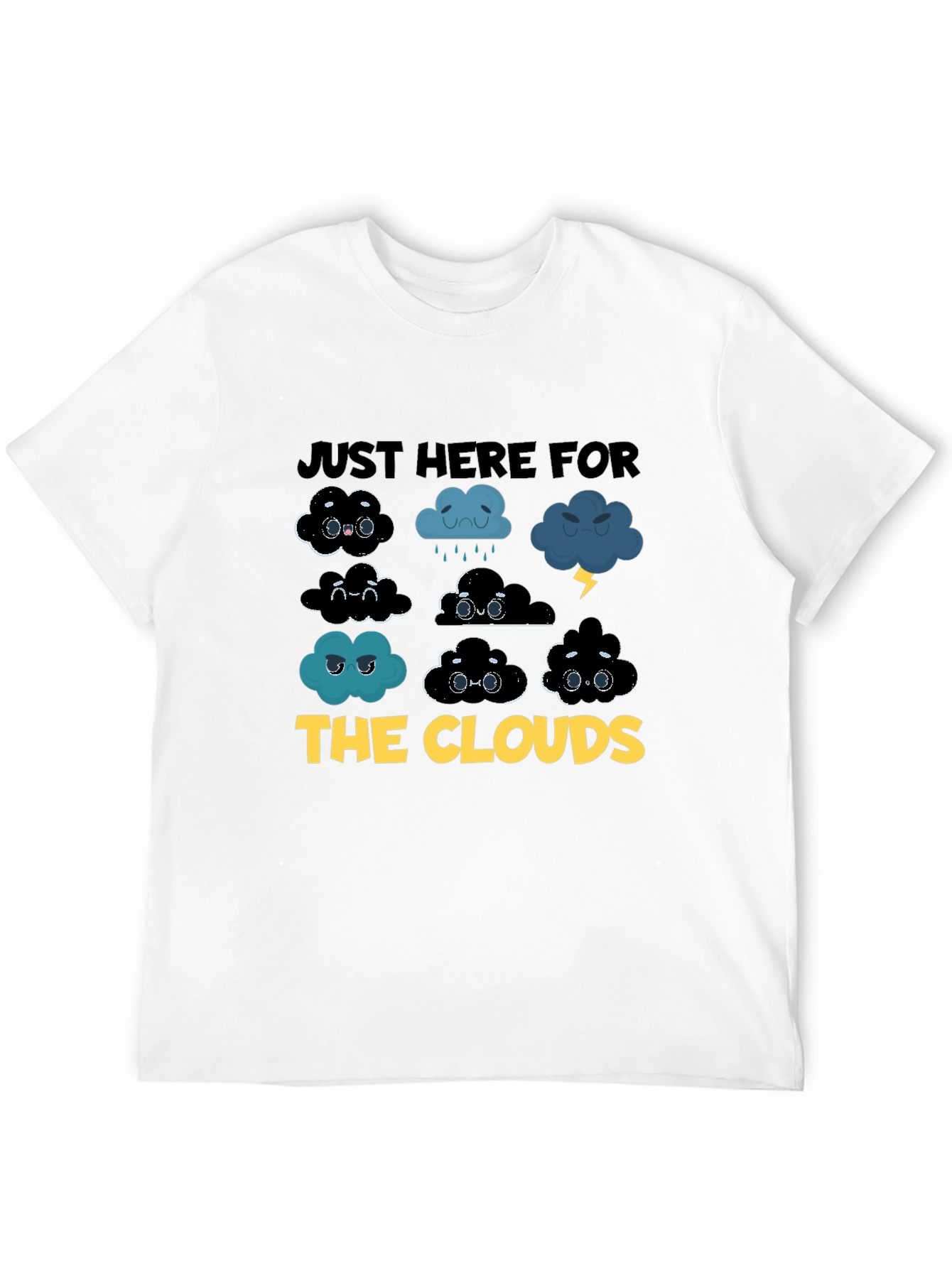 Just Here For The Clouds Graphic Tee