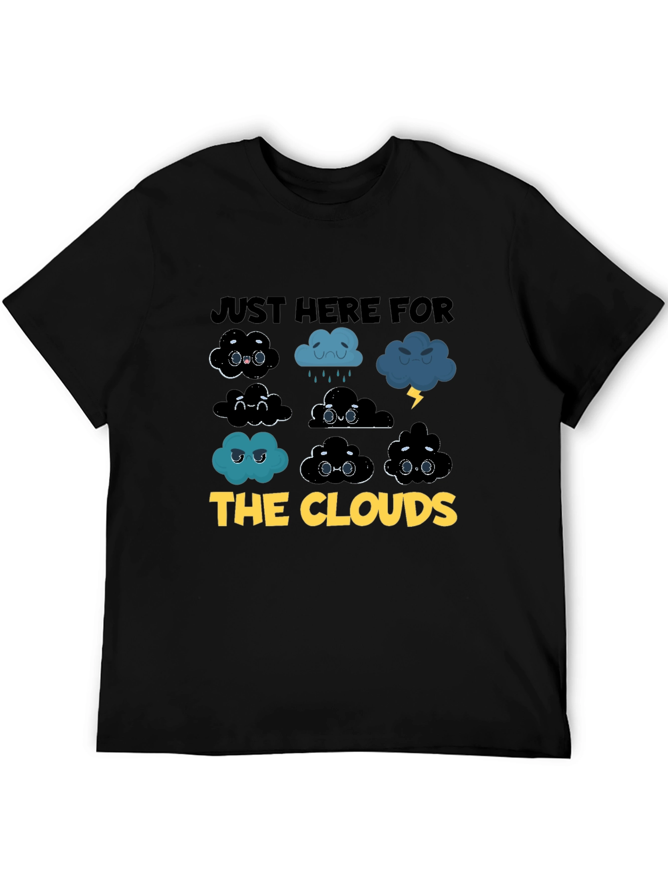 Just Here For The Clouds Graphic Tee