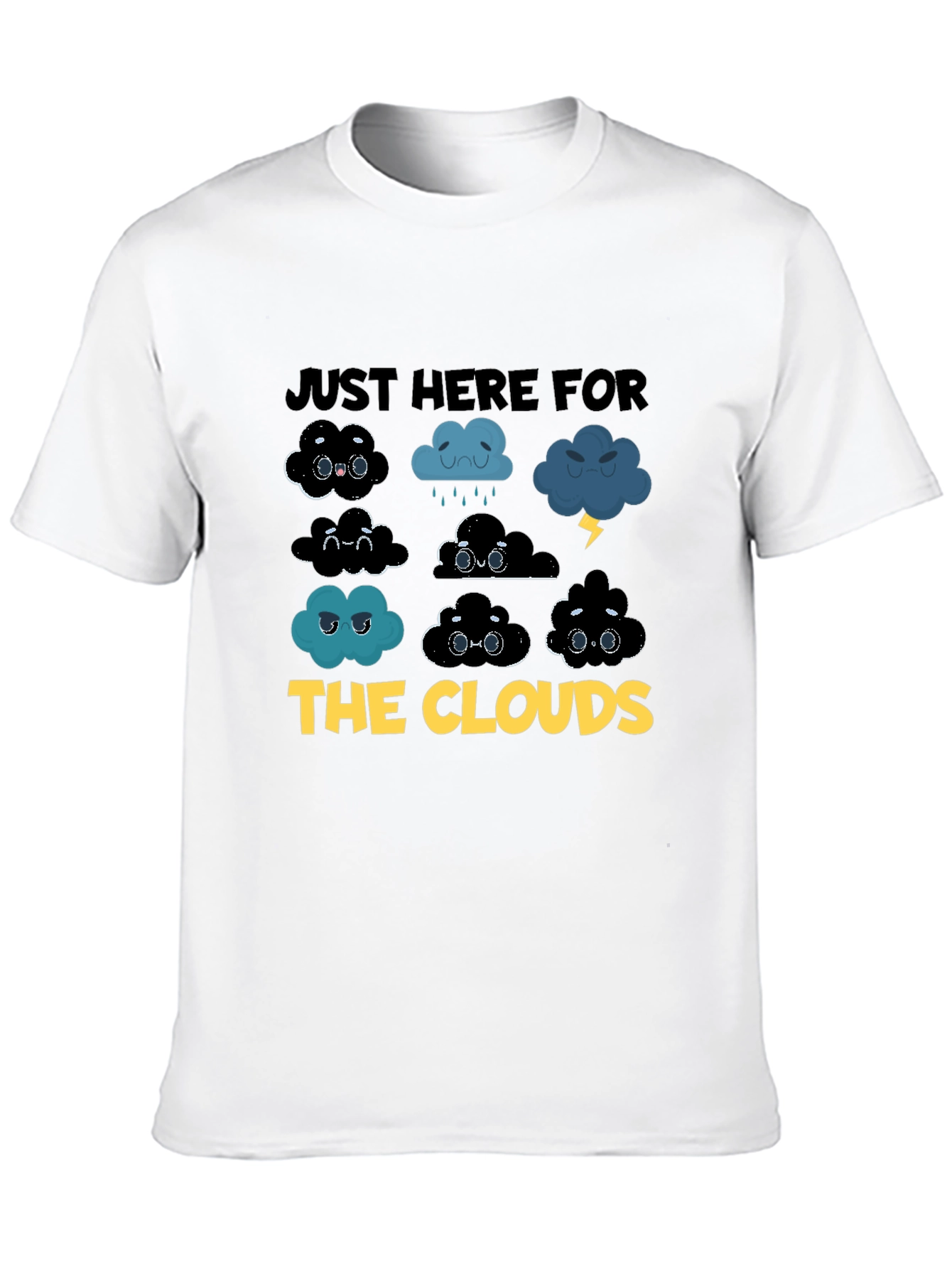 Just Here For The Clouds Graphic Tee