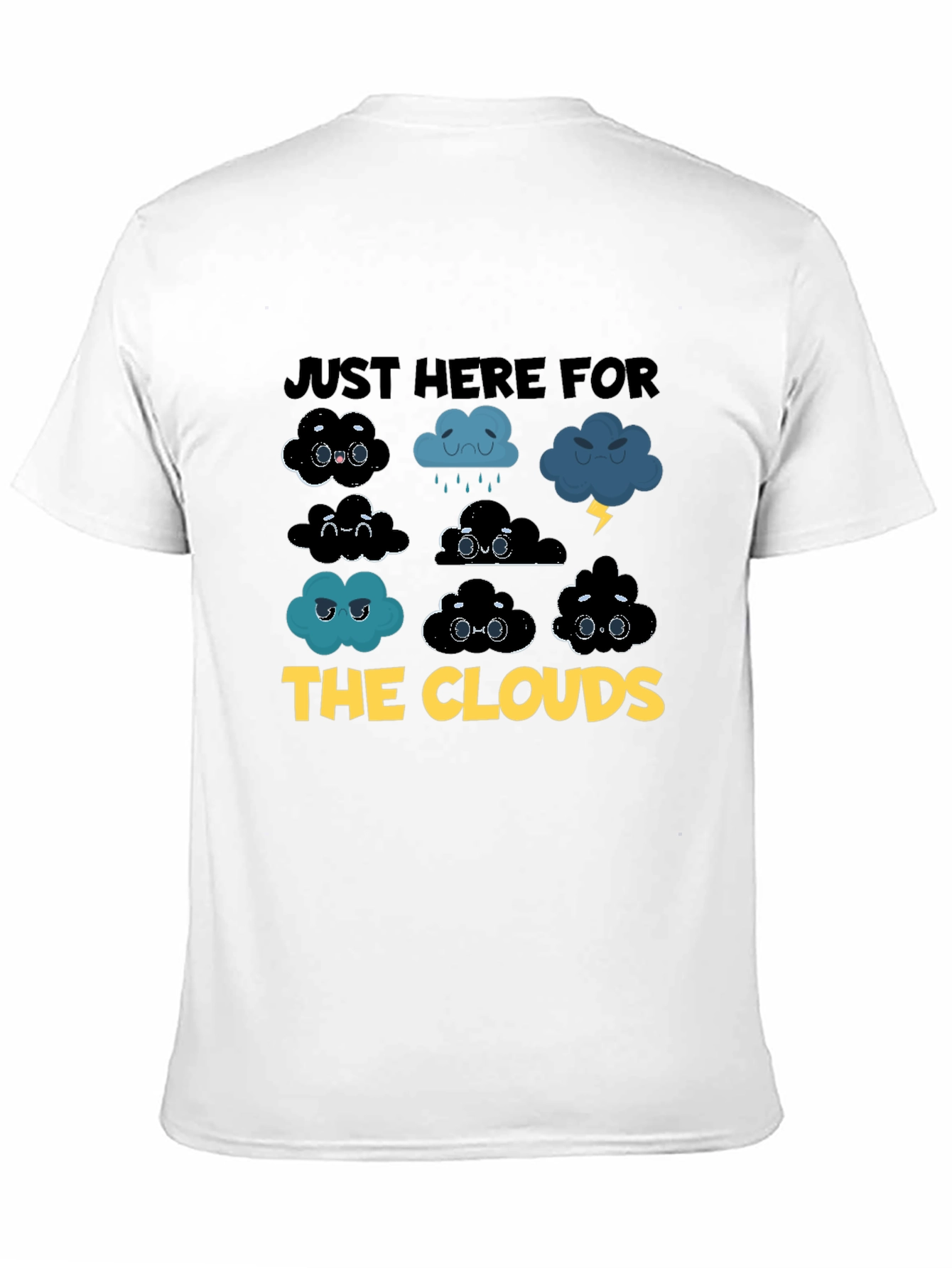 Just Here For The Clouds Graphic Tee