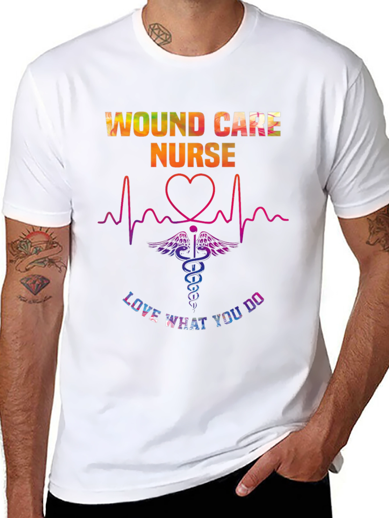 Wound Care Nurse Graphic Tee