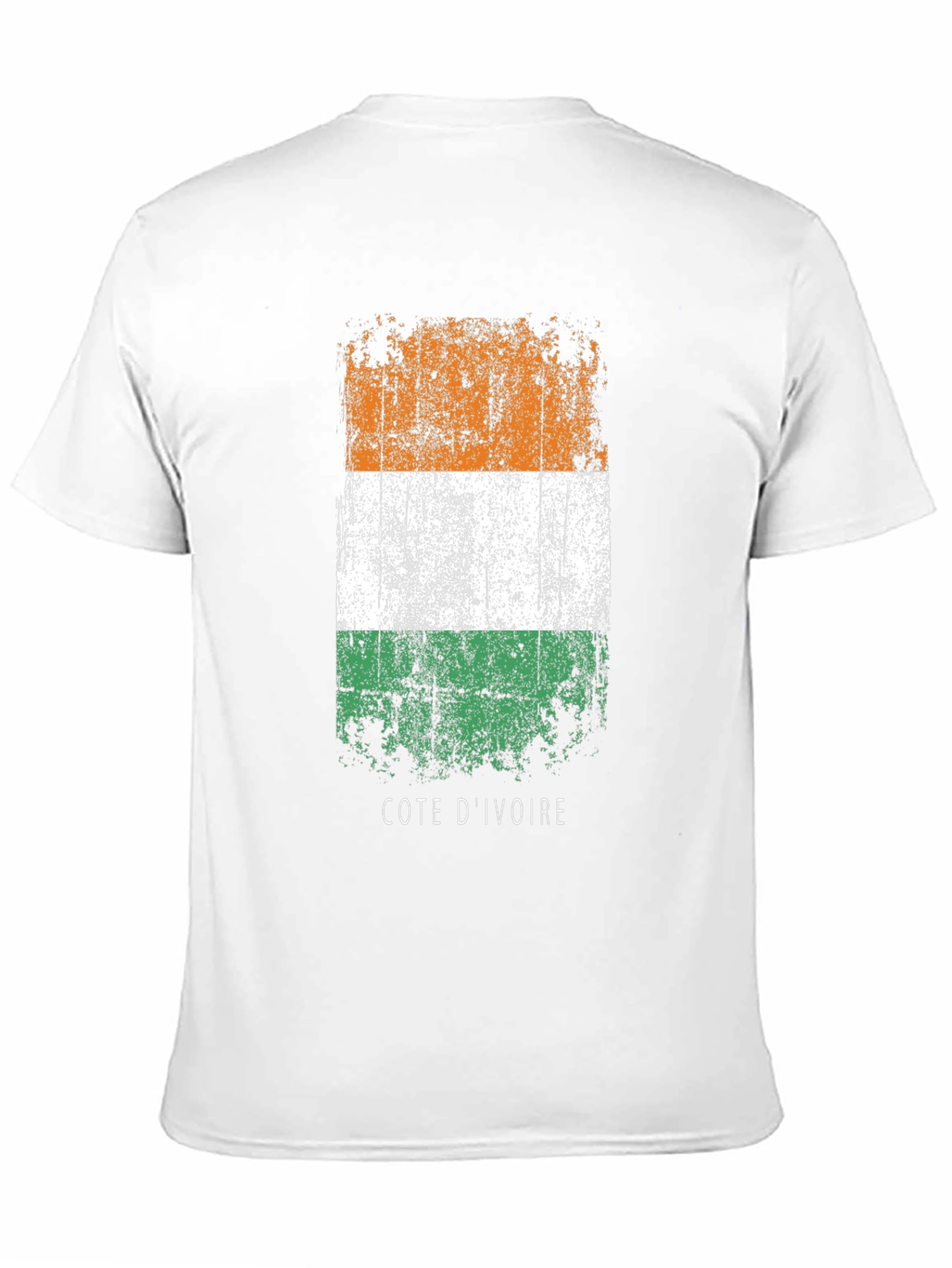 Cote dIvoire Flag Graphic T-Shirt