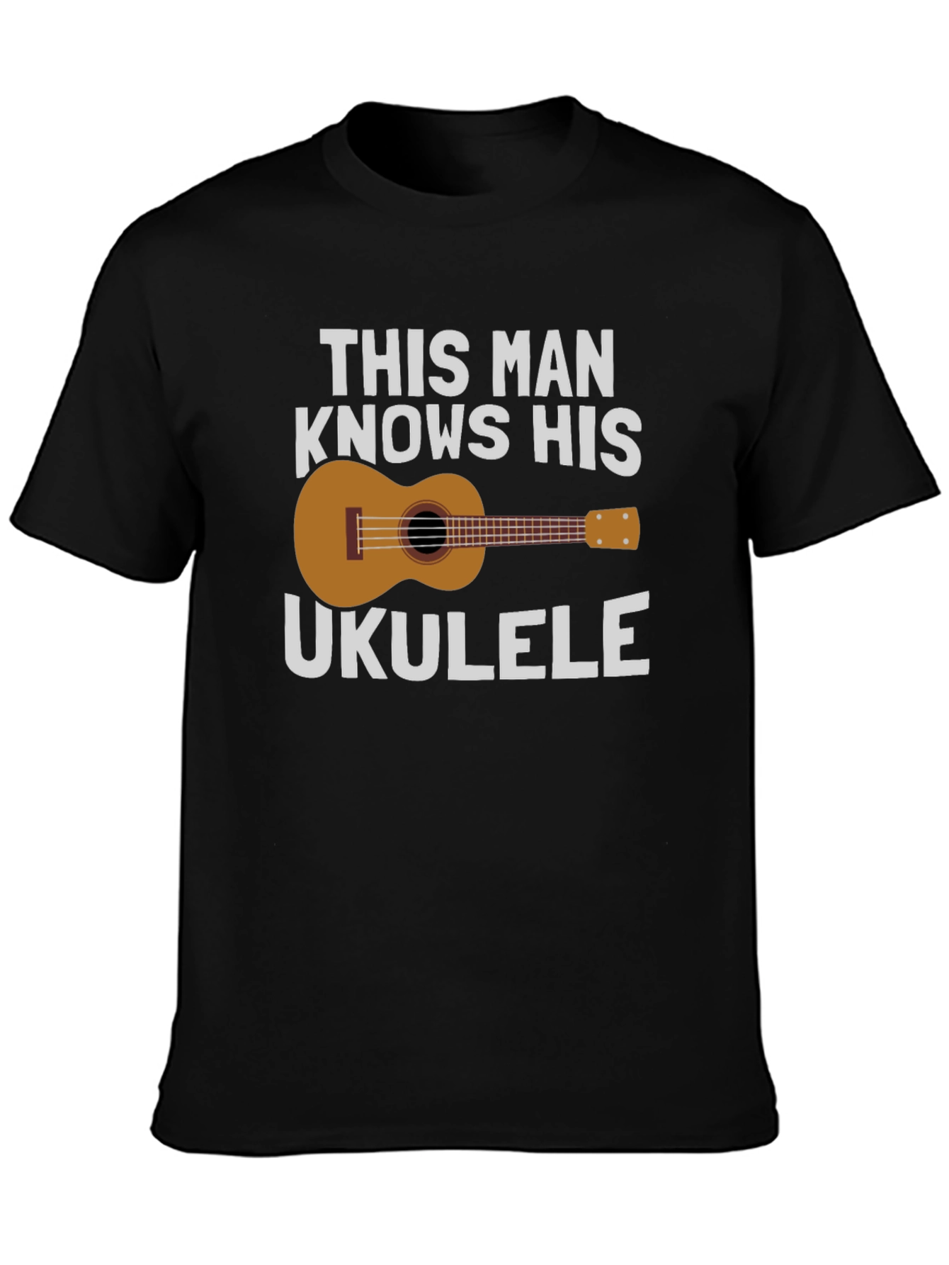 This Man Knows His Ukulele T-Shirt