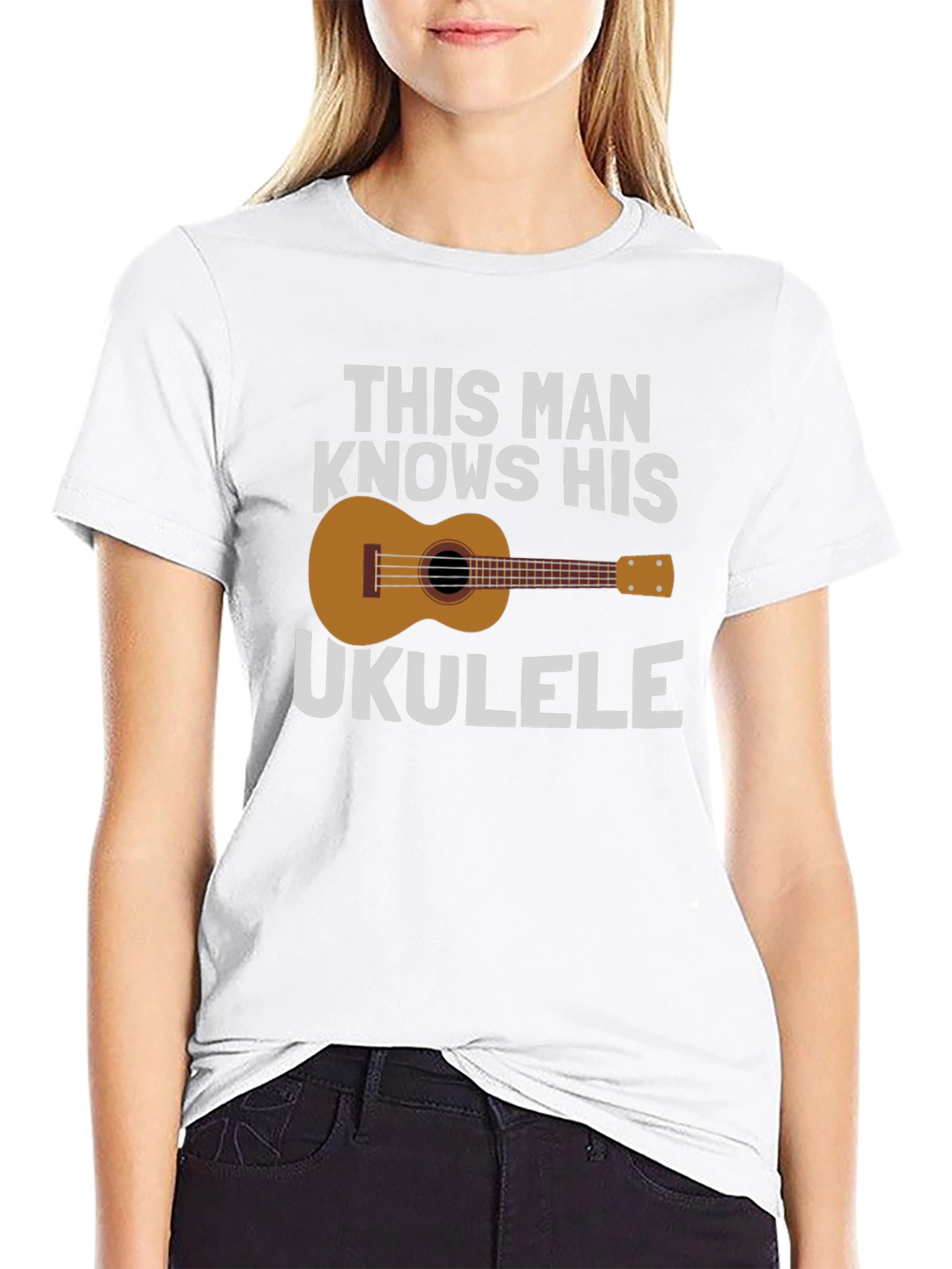 This Man Knows His Ukulele T-Shirt