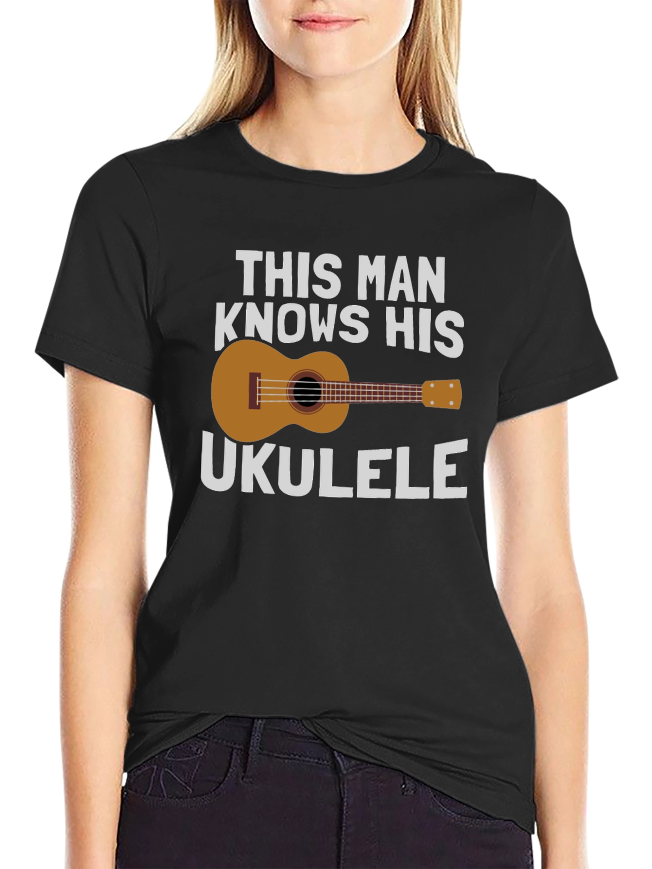 This Man Knows His Ukulele T-Shirt