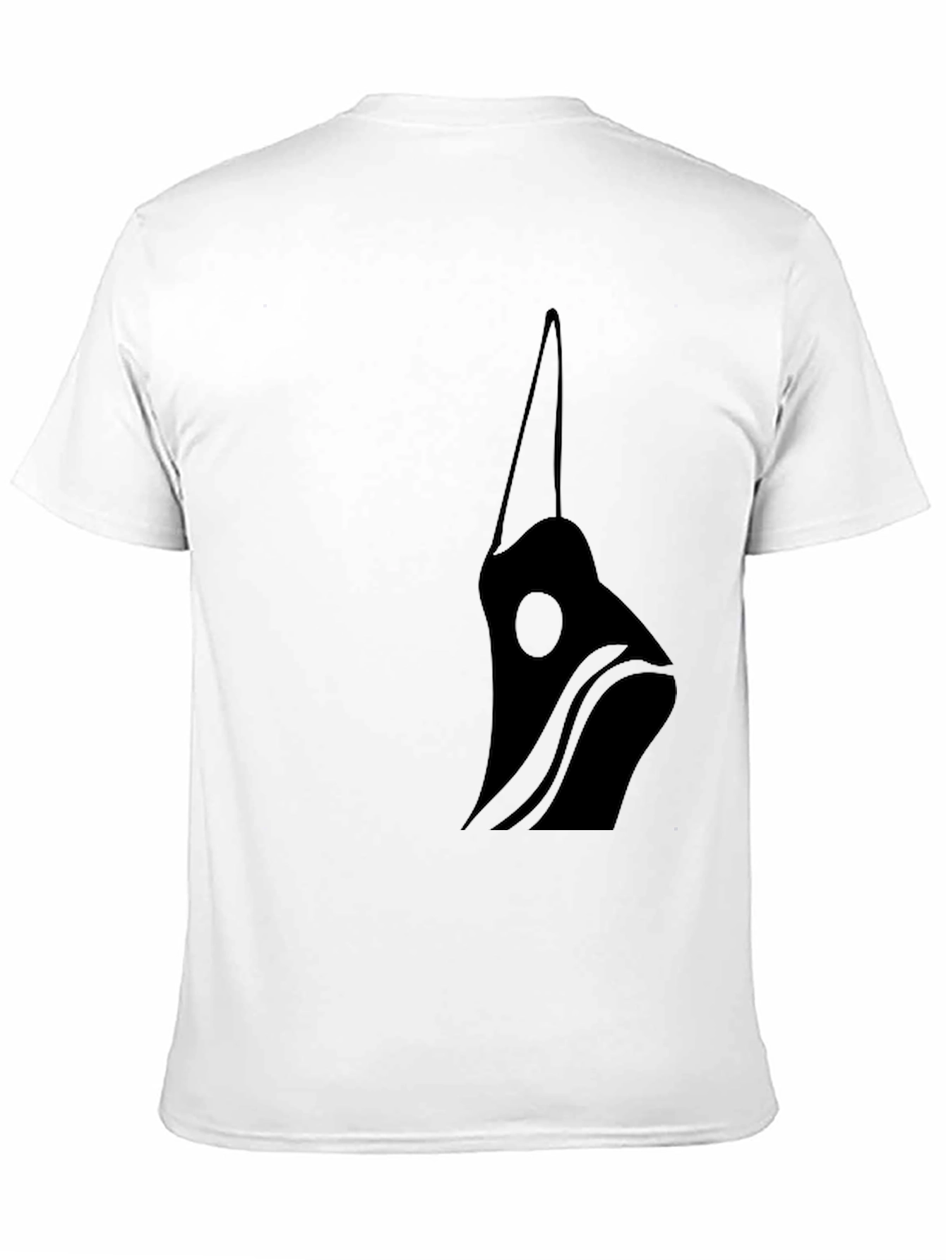 Stylish Black Graphic Tee - Unique Design