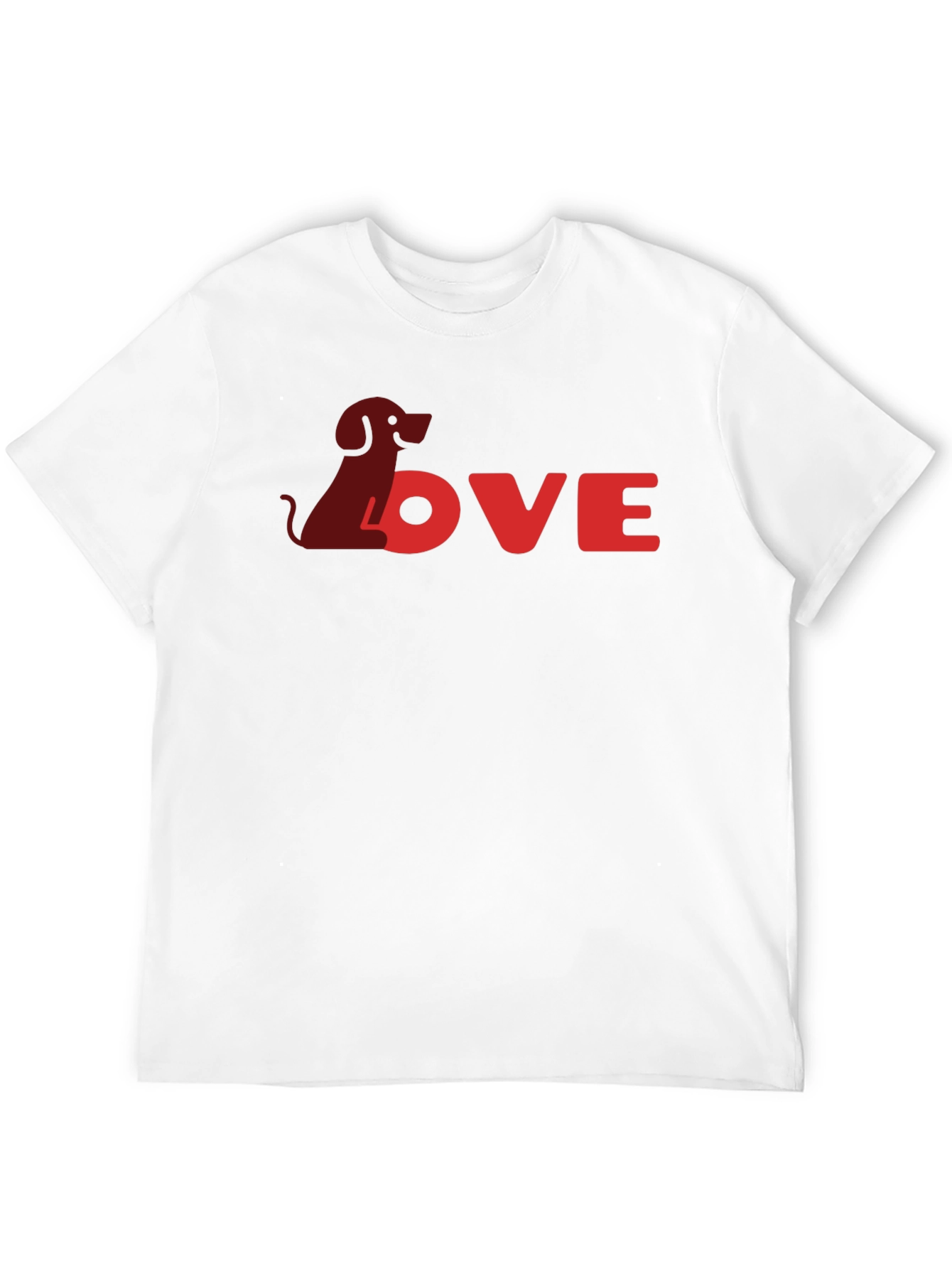 Dog Love Black T-Shirt