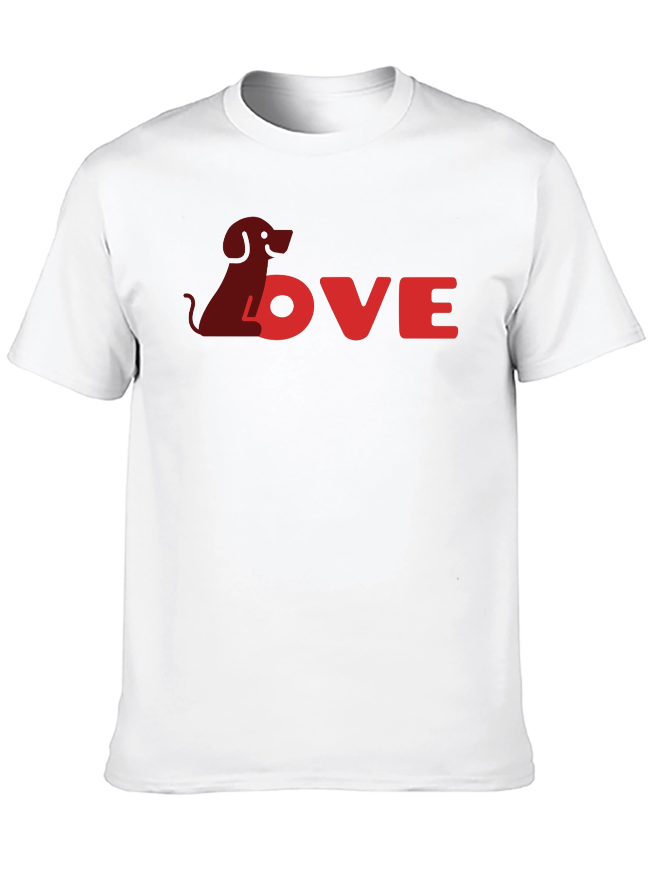 Dog Love Black T-Shirt