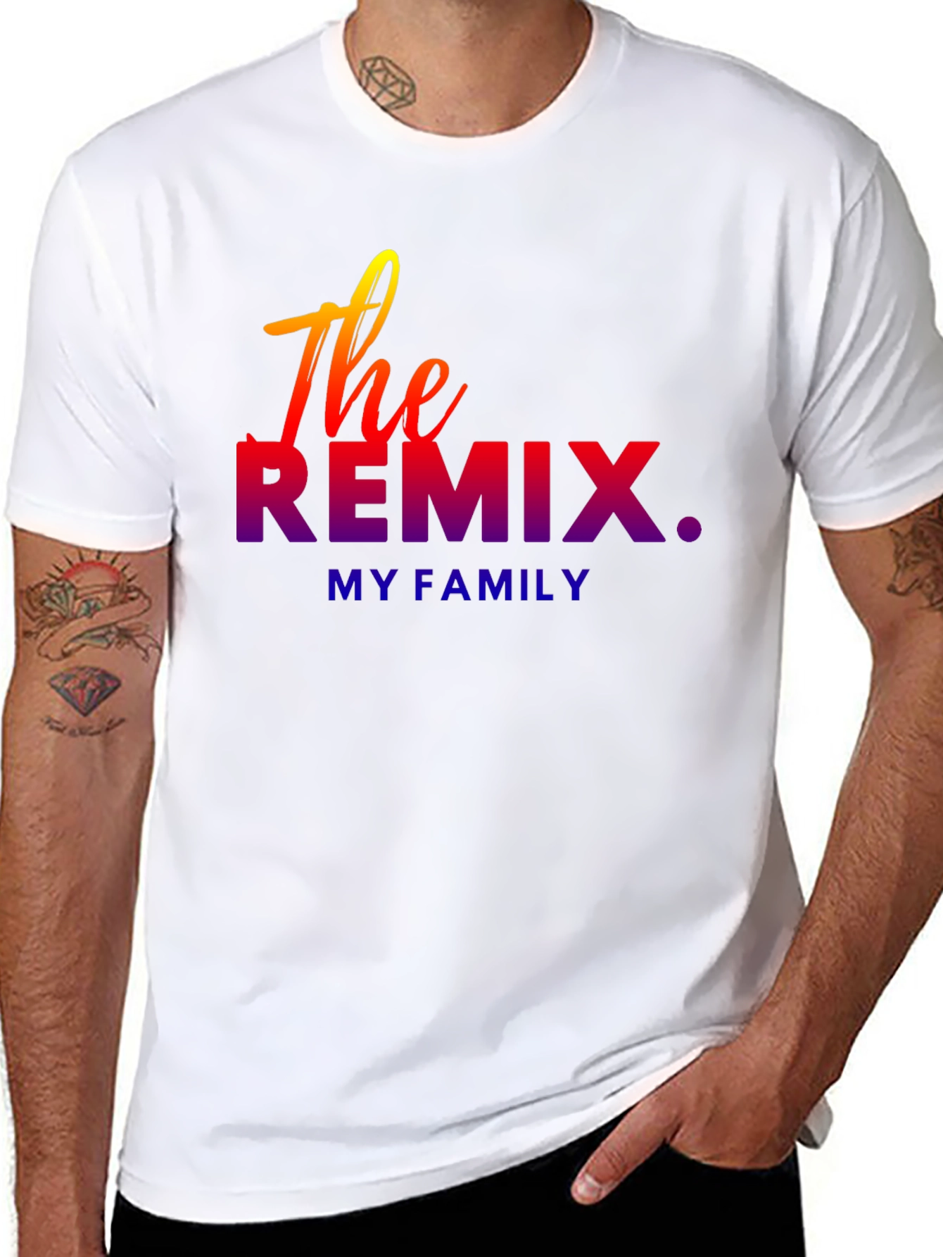The Remix Family T-Shirt - Stylish & Unique Design