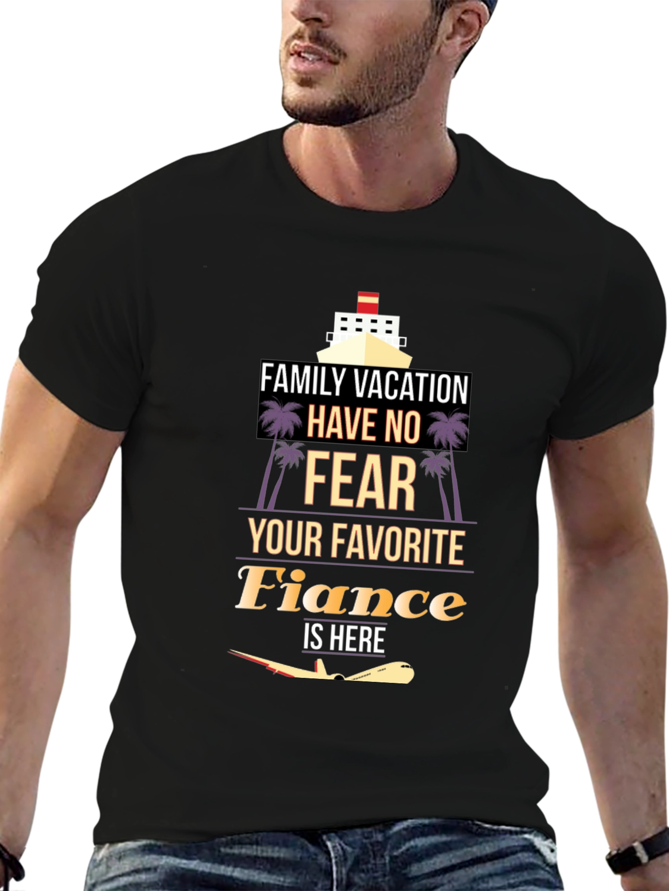 Vacation Fiance T-Shirt - Family Trip Apparel