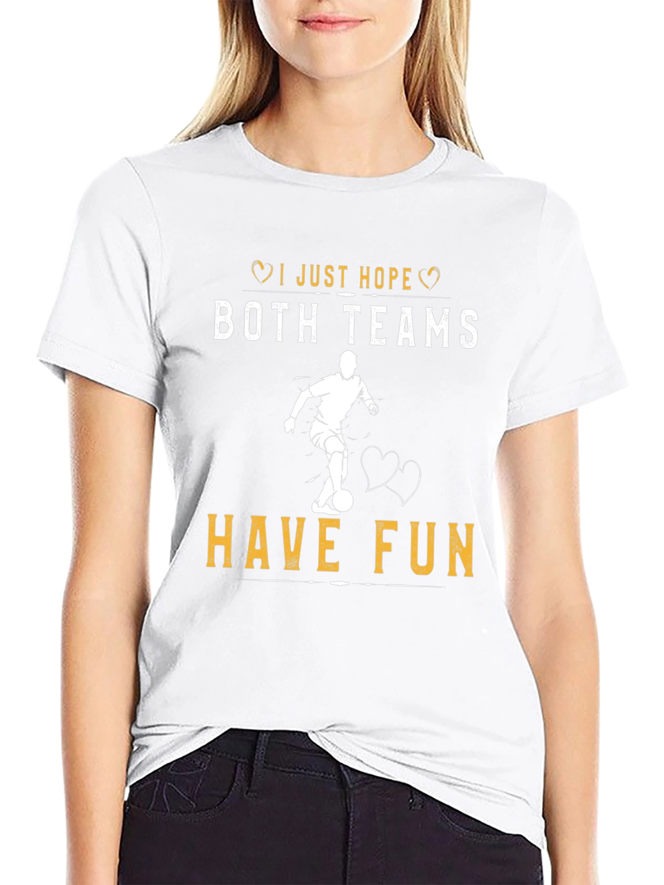 I Just Hope Both Teams Have Fun Graphic T-Shirt