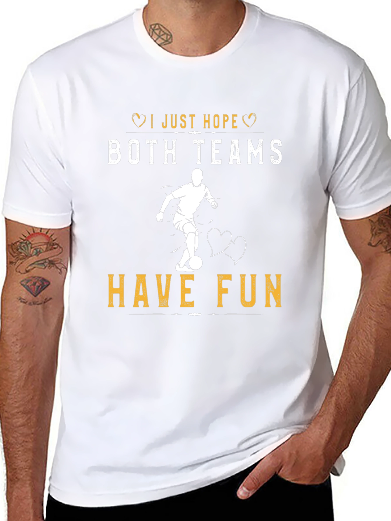 I Just Hope Both Teams Have Fun Graphic T-Shirt