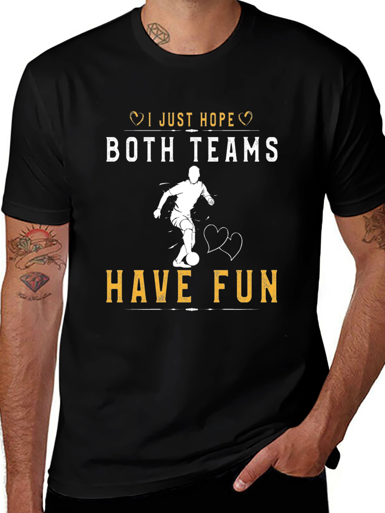 I Just Hope Both Teams Have Fun Graphic T-Shirt