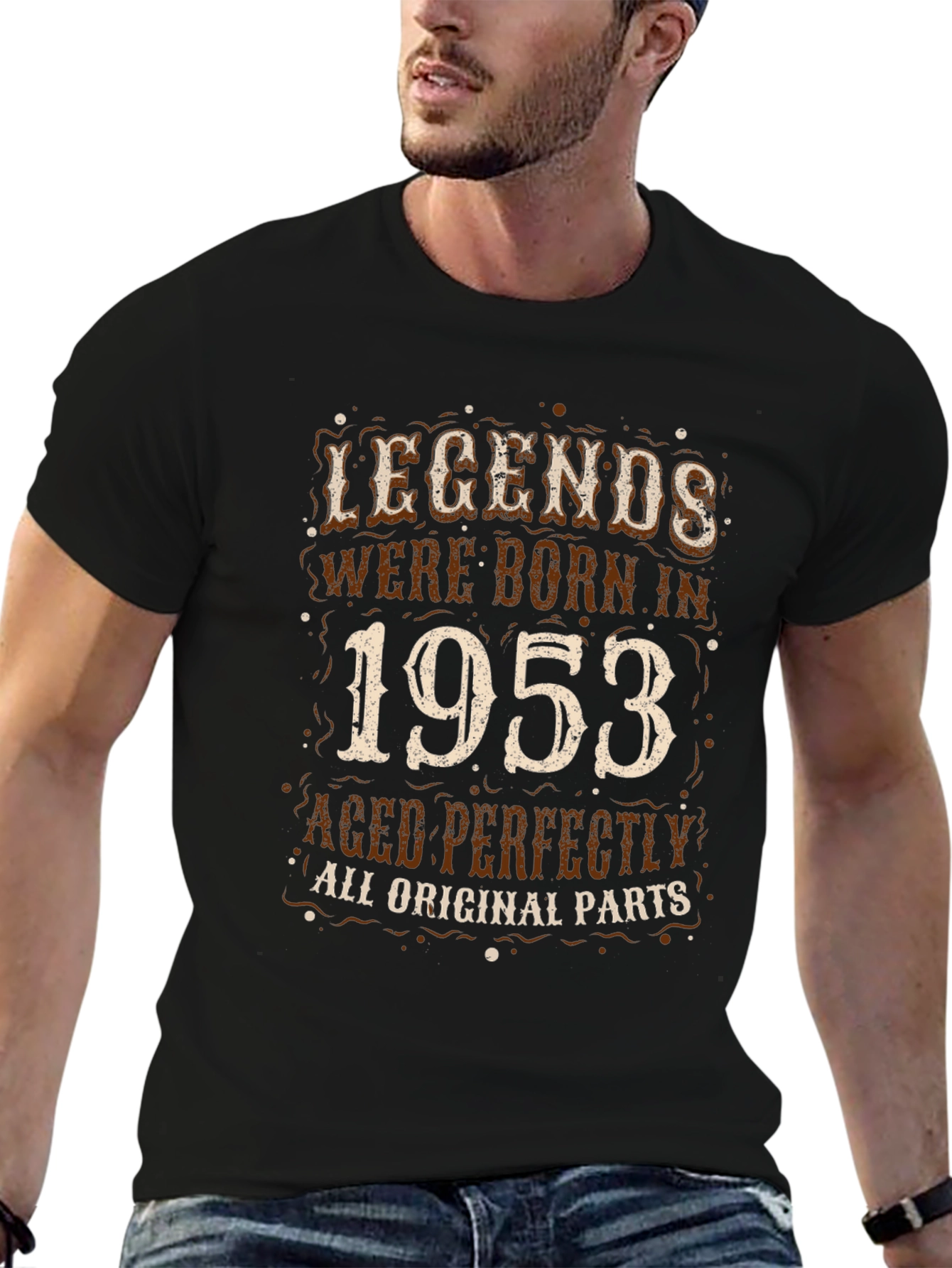 Legends Born in 1953 T-Shirt - Aged Perfectly