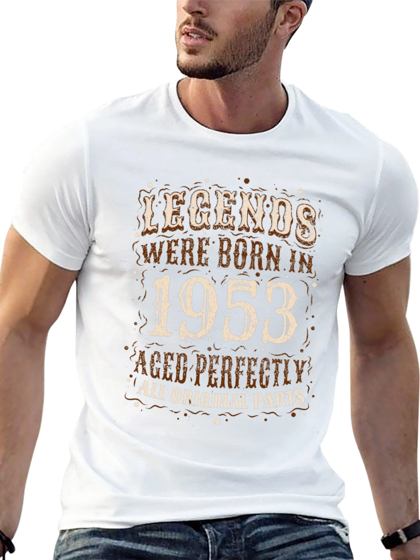 Legends Born in 1953 T-Shirt - Aged Perfectly