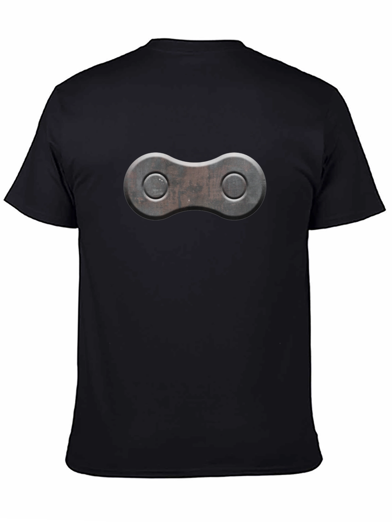 Chain Link Graphic T-Shirt - Black