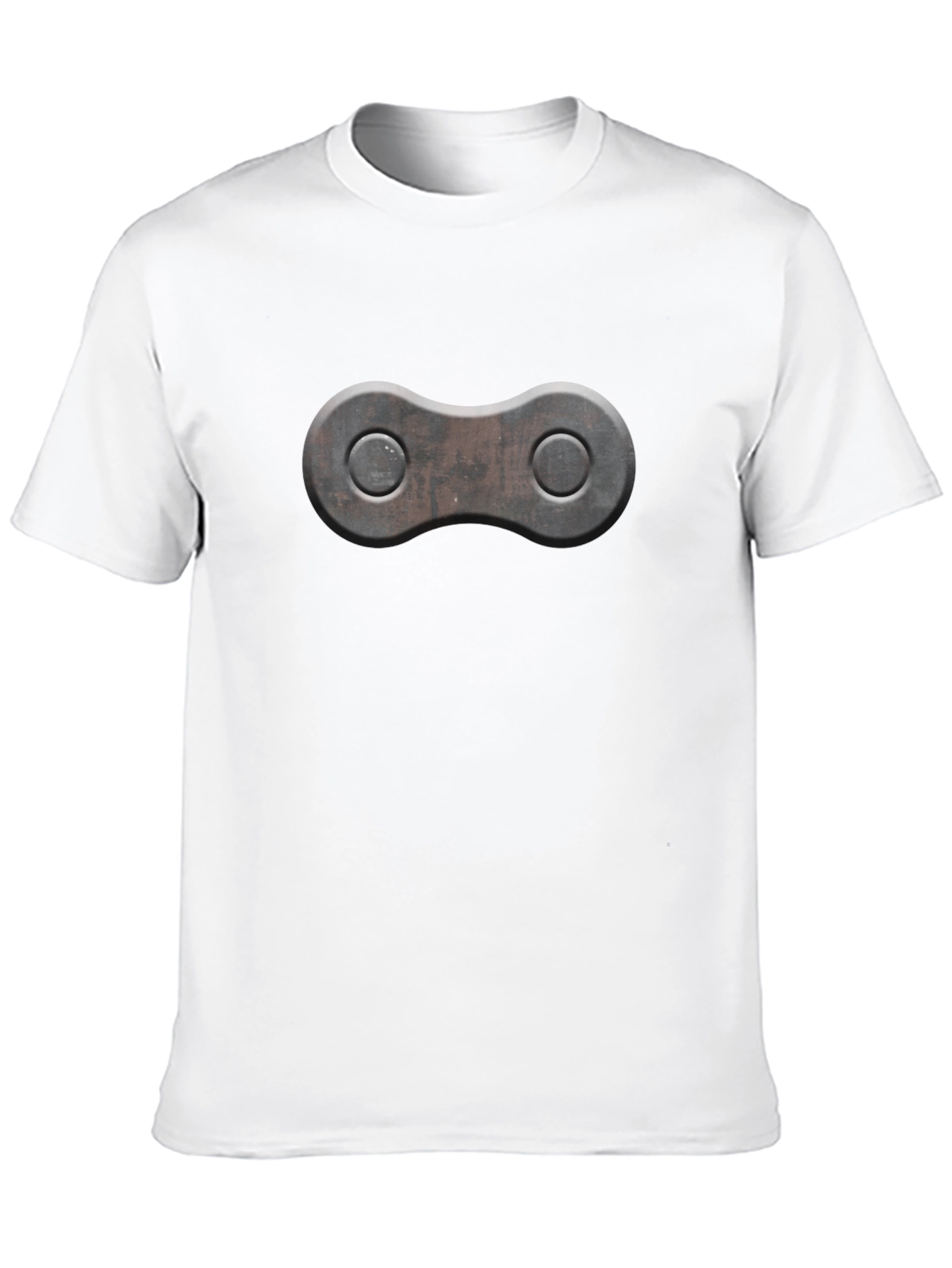 Chain Link Graphic T-Shirt - Black