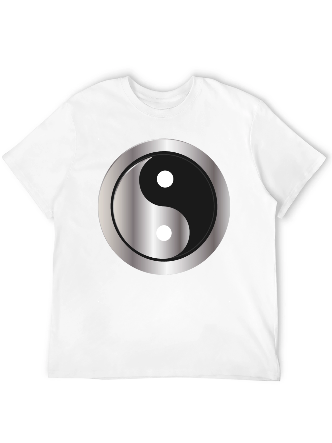 Yin Yang Graphic Black T-Shirt