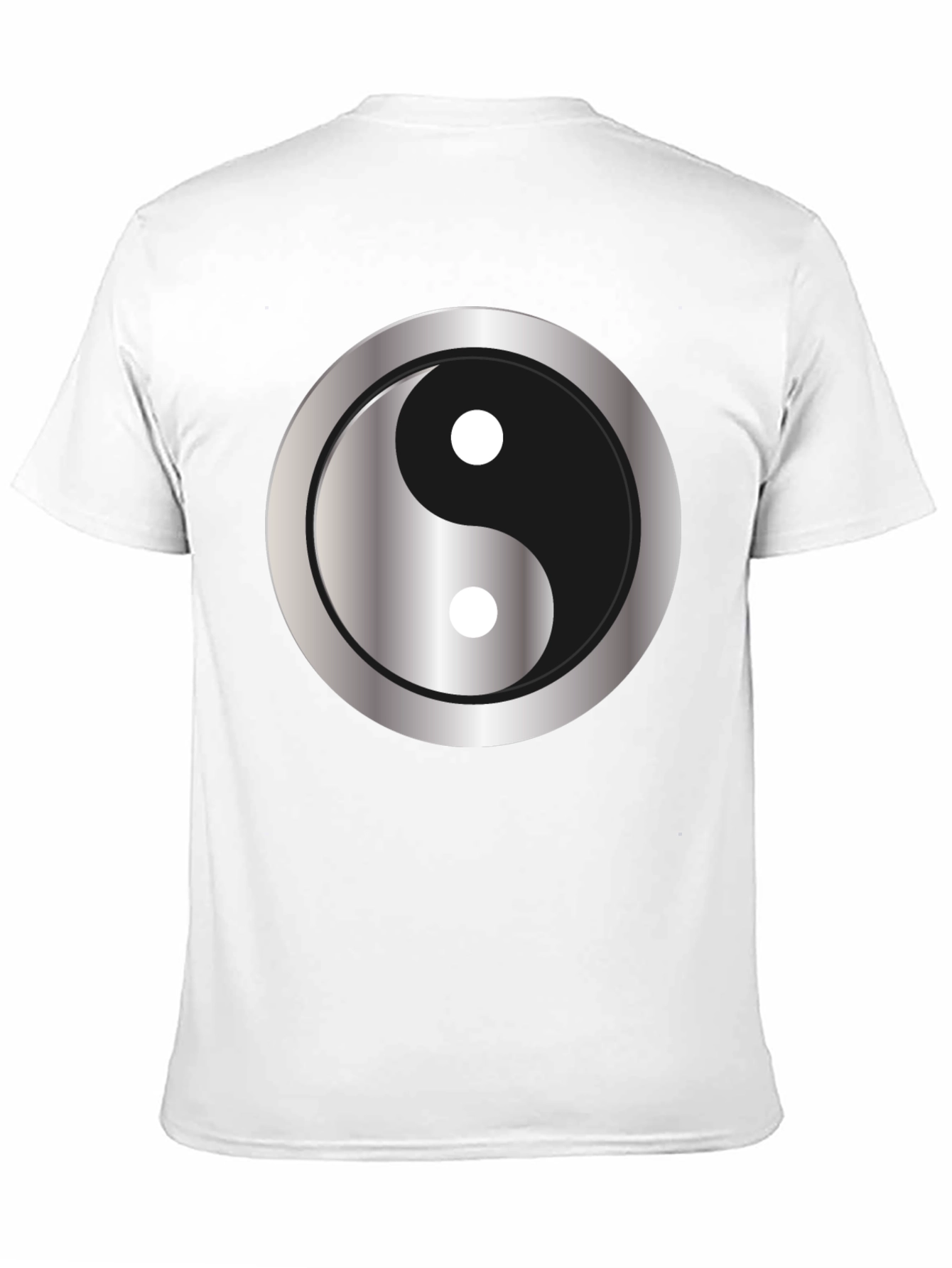 Yin Yang Graphic Black T-Shirt