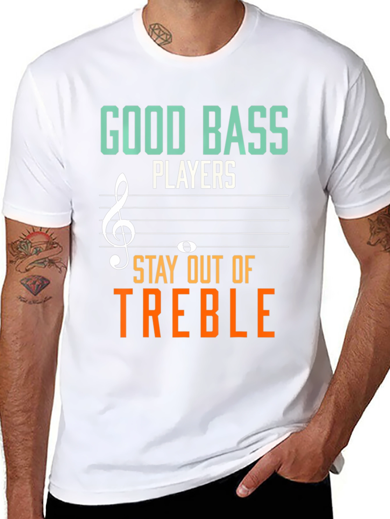 Good Bass Players T-Shirt - Musical Humor