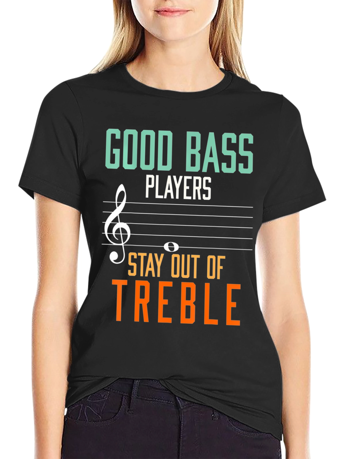 Good Bass Players T-Shirt - Musical Humor