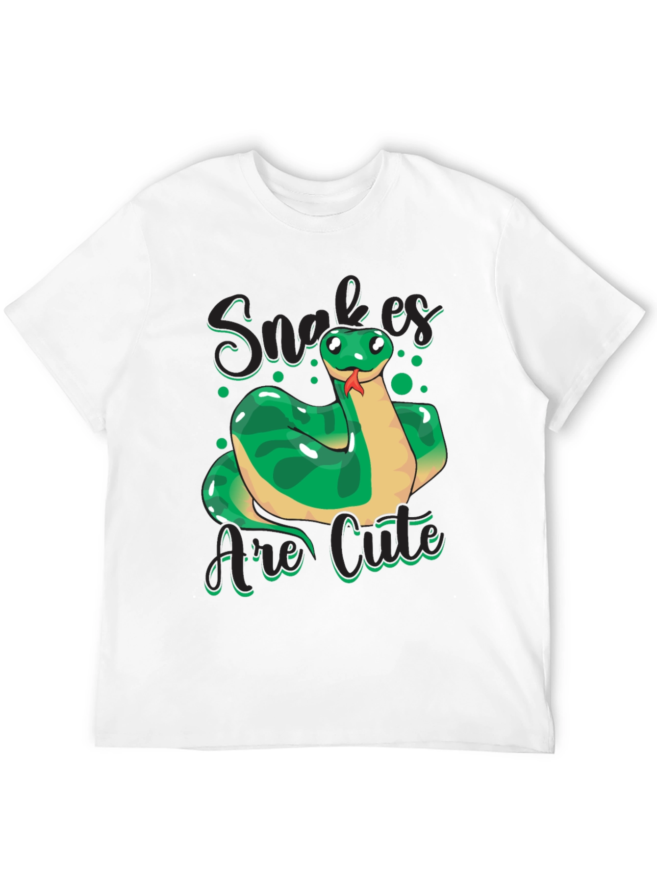 Snakes Are Cute T-Shirt - Fun Snake Lover Tee